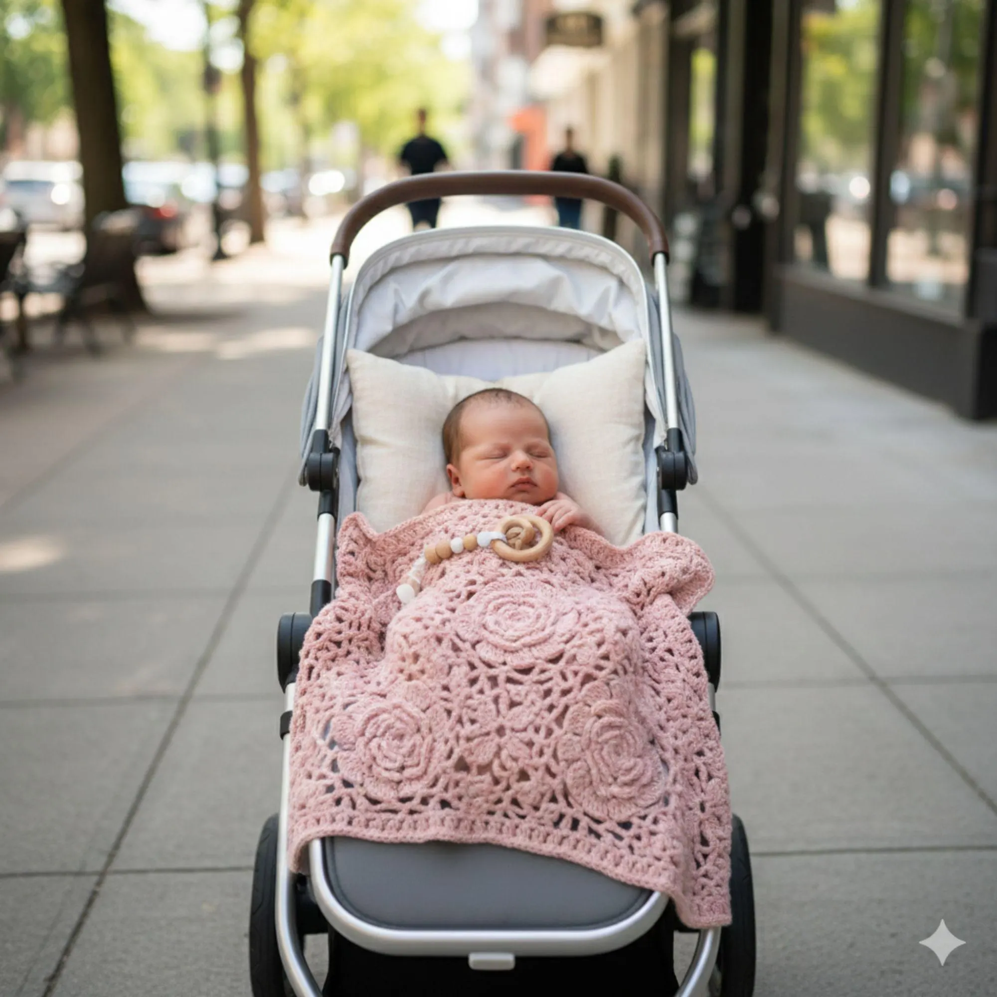 Crochet Baby Cocoon Pattern with Lace Blanket | Newborn Photo Prop | Baby Sleep Sack PDF - image 3