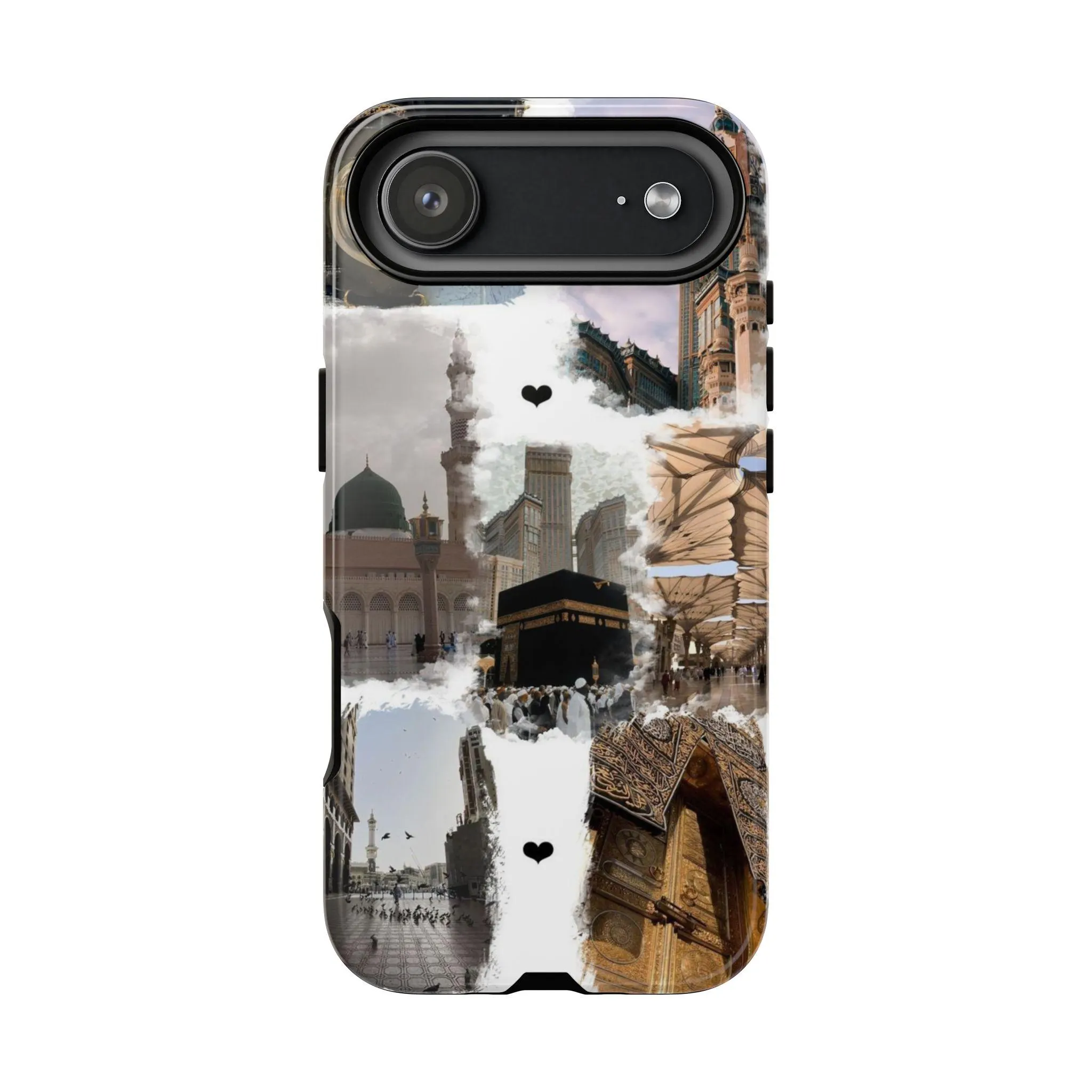 Mecca Madina Dreamy Collage Phone Case | Islamic Aesthetic Tough Case for iPhone & Samsung | Hajj Umrah Muslim Gift | Holy Cities - image 4