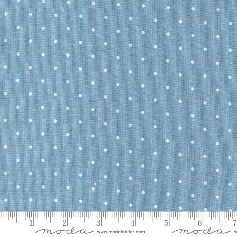 Magic Dot Sky from Magic Dot Basics Collection by Lella Boutique for Moda Fabrics - image 3