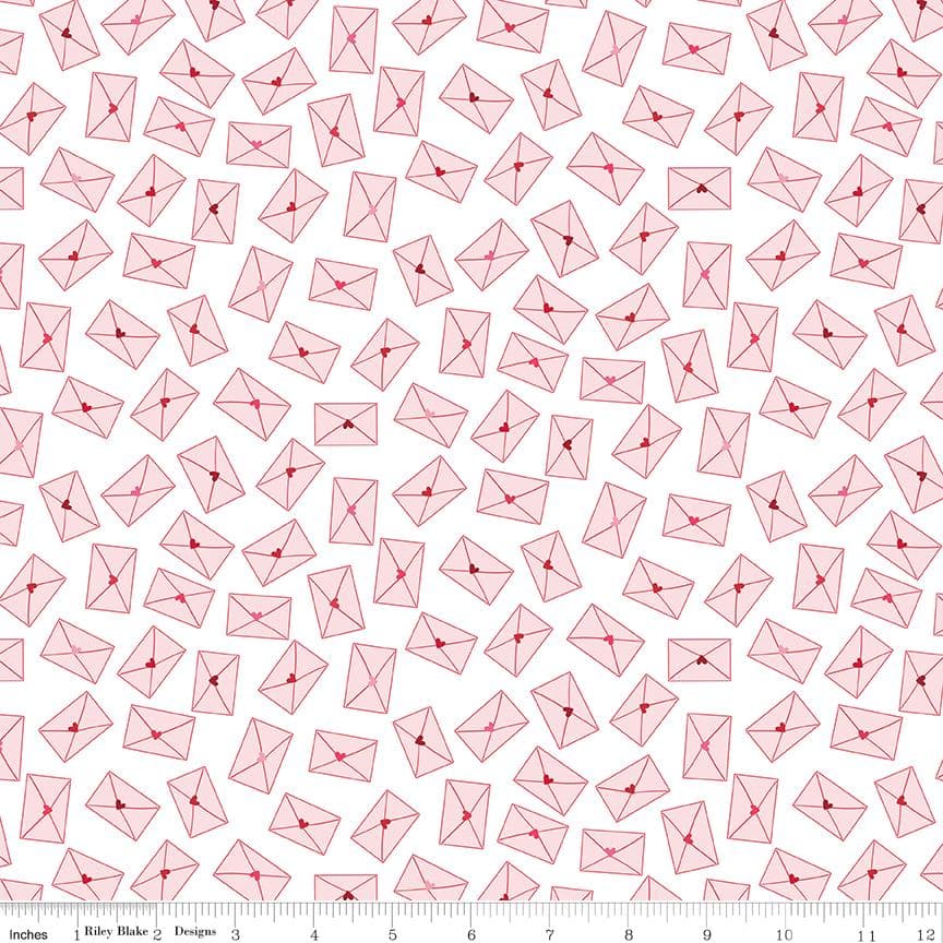 Notes White from Seasonal Basic by Christopher Thompson for Riley Blake Designs - image 3