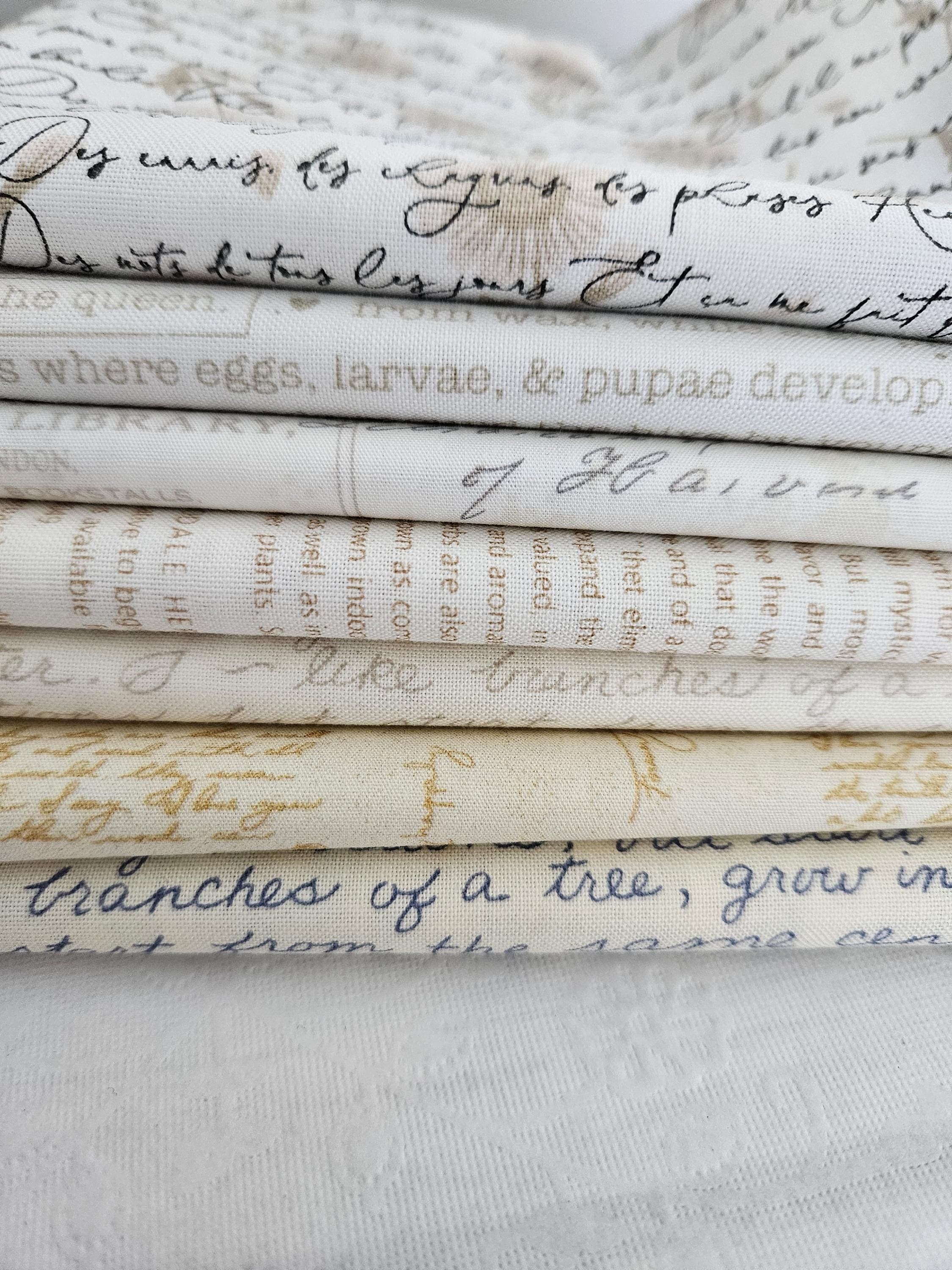 Text Me Baby Selects Fat Quarter Bundle - Custom Bundle - Handcut - image 5