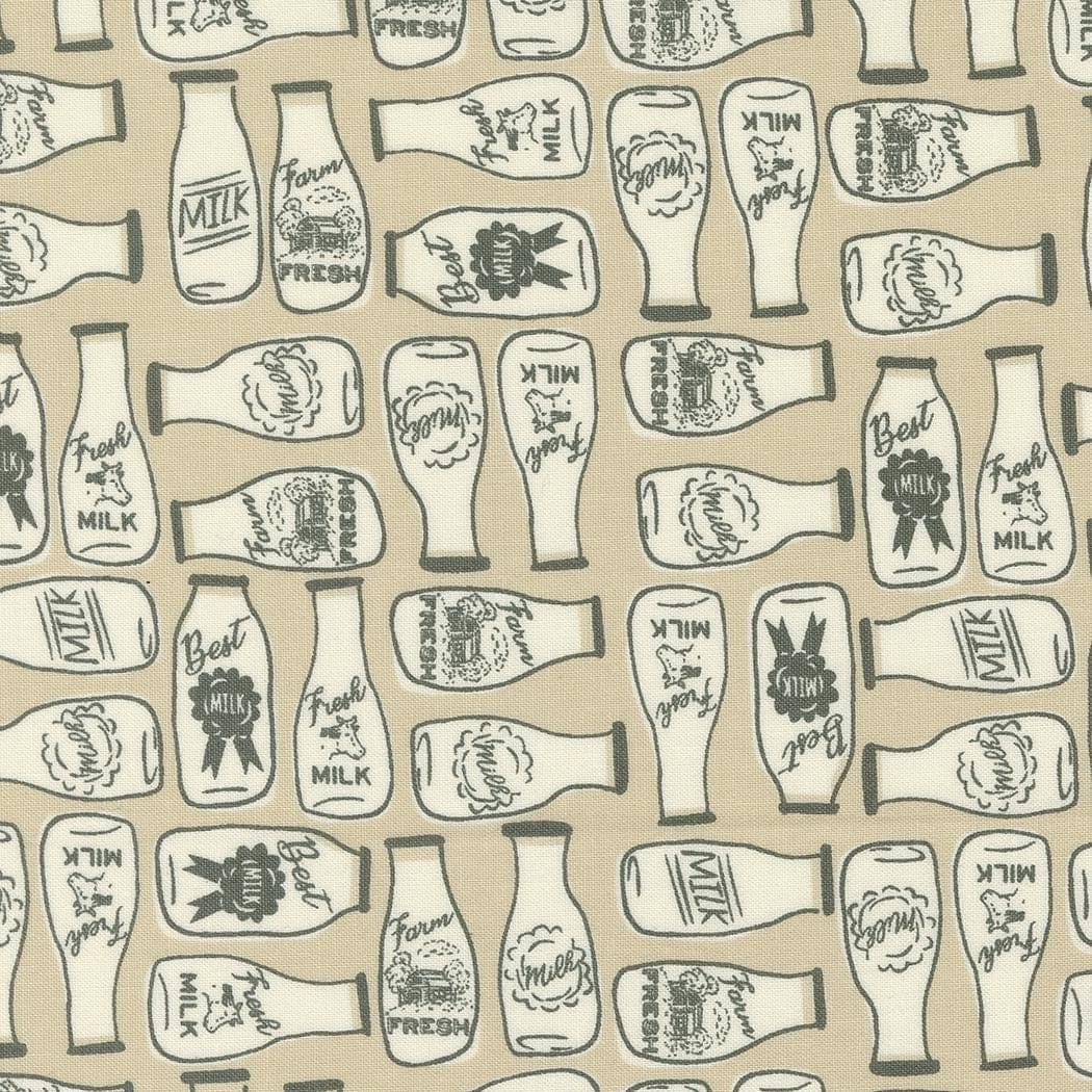 Milk and More Linen from Farmstead Collection by Stacy Iest Hsu for Moda Fabrics