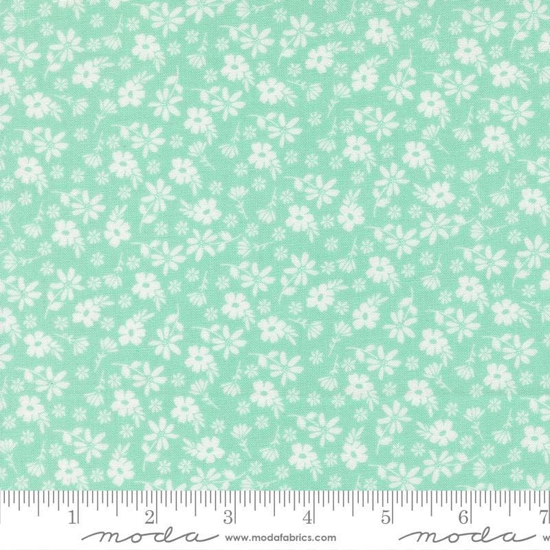 Wildflower Meadow Aqua from Delightfully Yours Collection by Sherri & Chelsi for Moda Fabrics - image 3