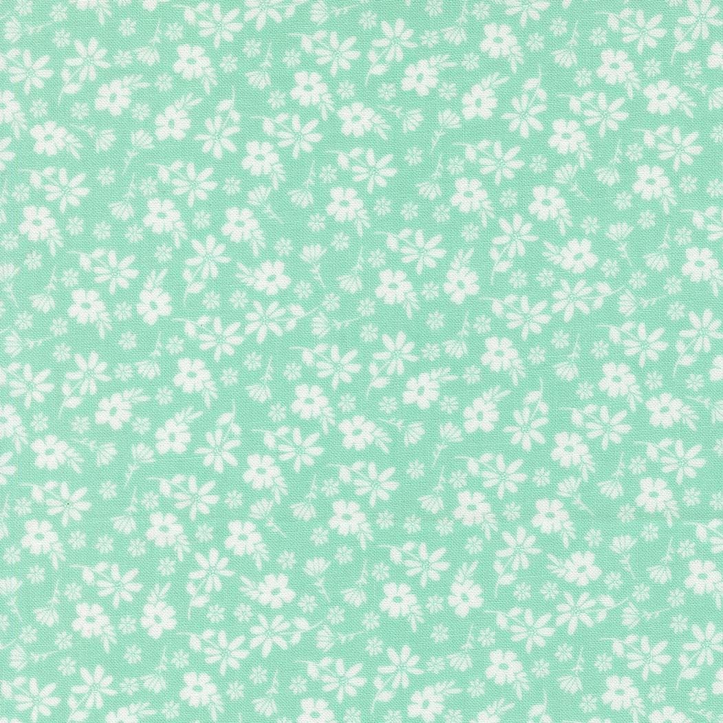 Wildflower Meadow Aqua from Delightfully Yours Collection by Sherri & Chelsi for Moda Fabrics