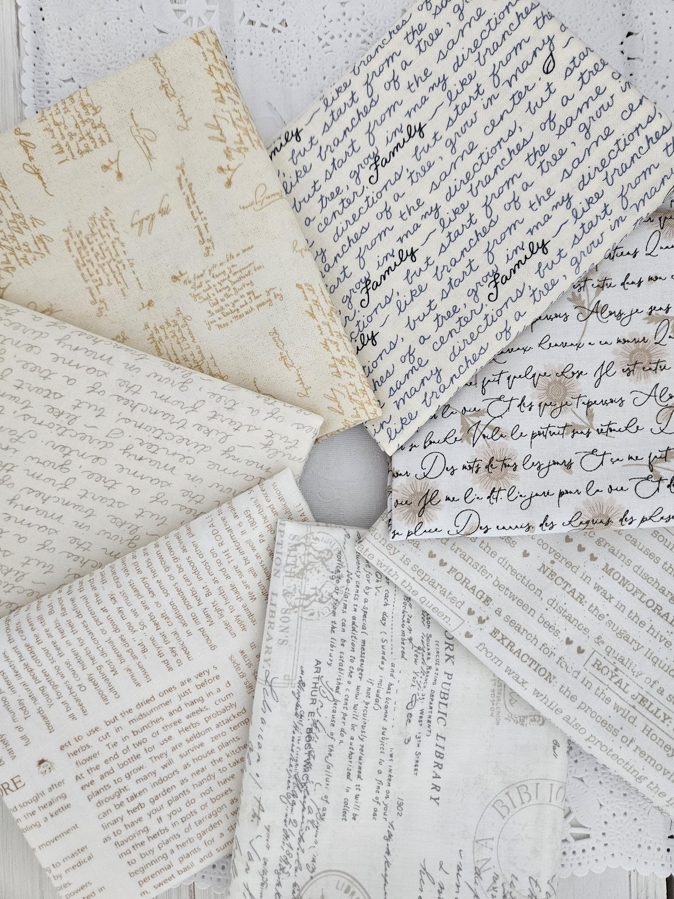 Text Me Baby Selects Fat Quarter Bundle - Custom Bundle - Handcut - image 3