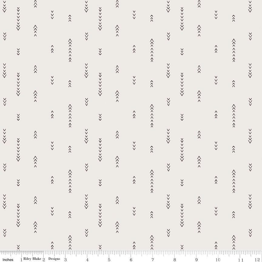 Arrows Ivory from Olive Grove Collection by Amber Elliot for Riley Blake Designs - image 3