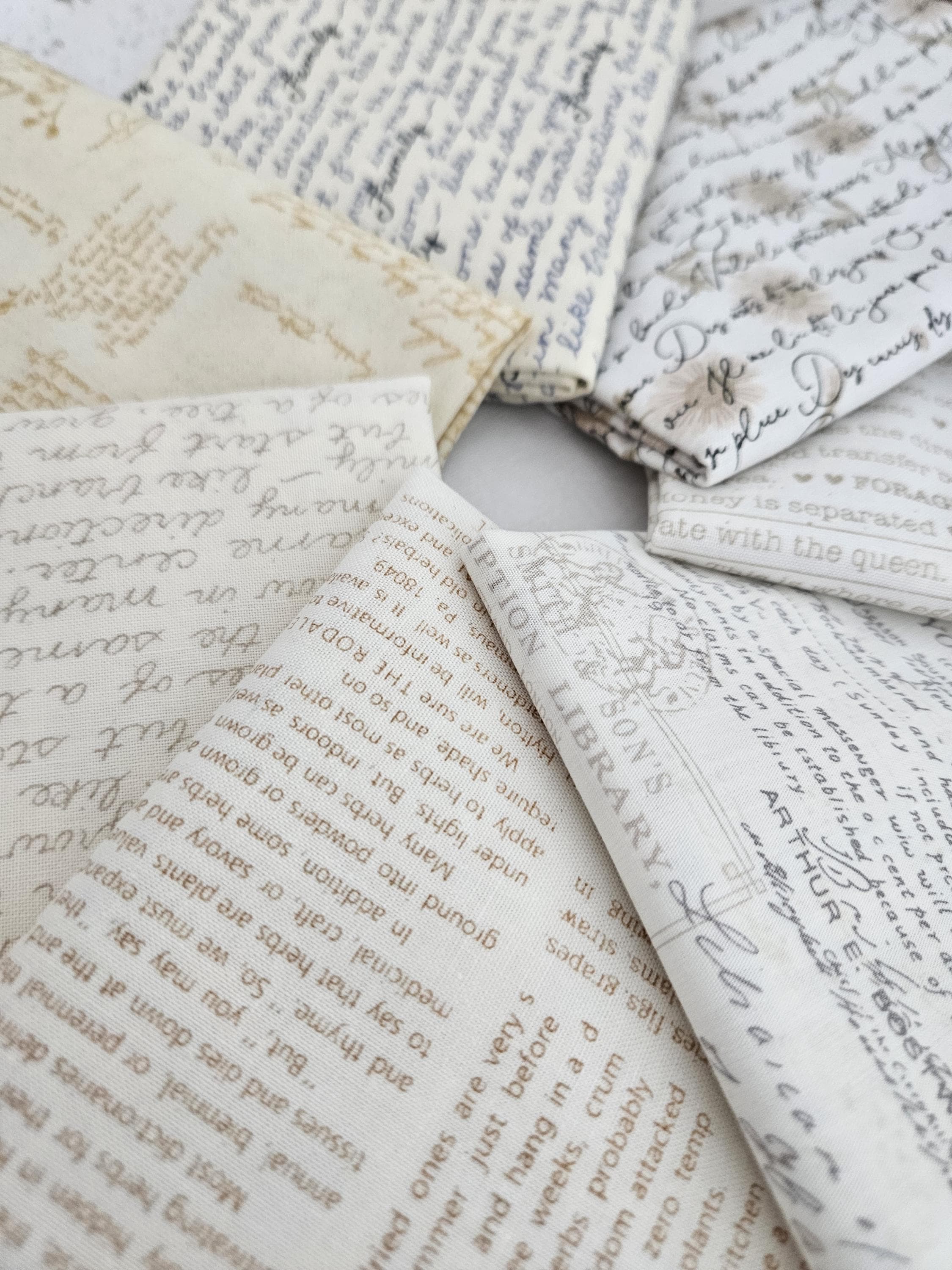 Text Me Baby Selects Fat Quarter Bundle - Custom Bundle - Handcut - image 4