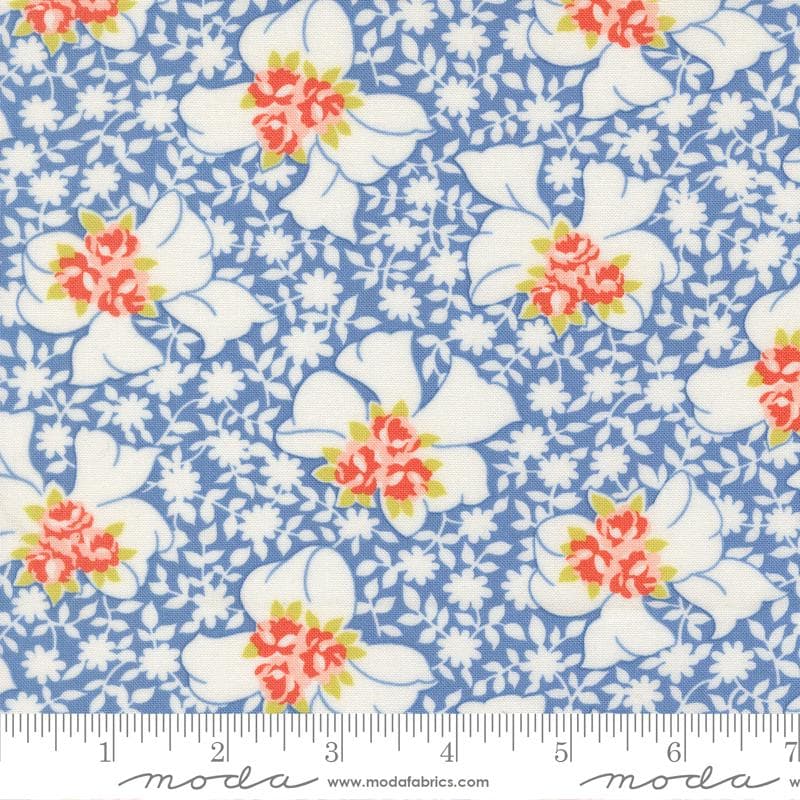 Nanas Apron Blueberry from Rosie Collection by Fig Tree and Co for Moda Fabrics - image 3