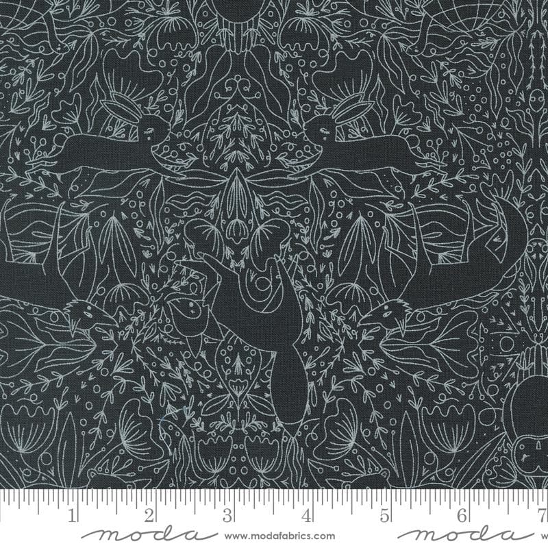 Frolic Forest Midnight from Woodland Wonder Collection by Gingiber for Moda Fabrics - image 3