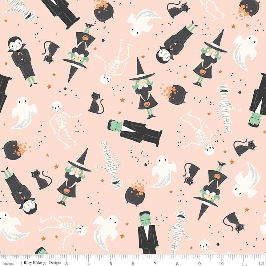 Party Guests Pink from Frank & Friends by My Minds Eye for Riley Blake Designs - image 3