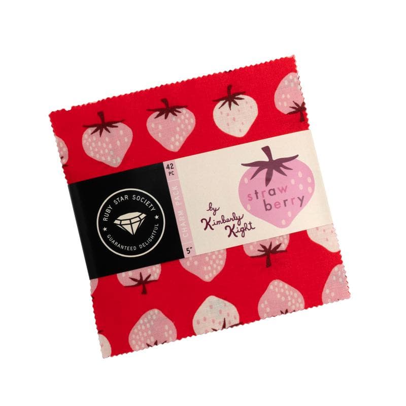 Strawberry Charm Pack by Kim Kight for Ruby Star Society