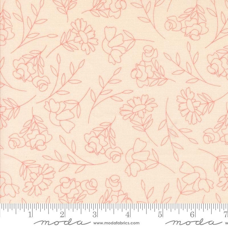 Spring Sketch Pale Pink from Abloom Collection by Corey Yoder for Moda Fabrics - image 3