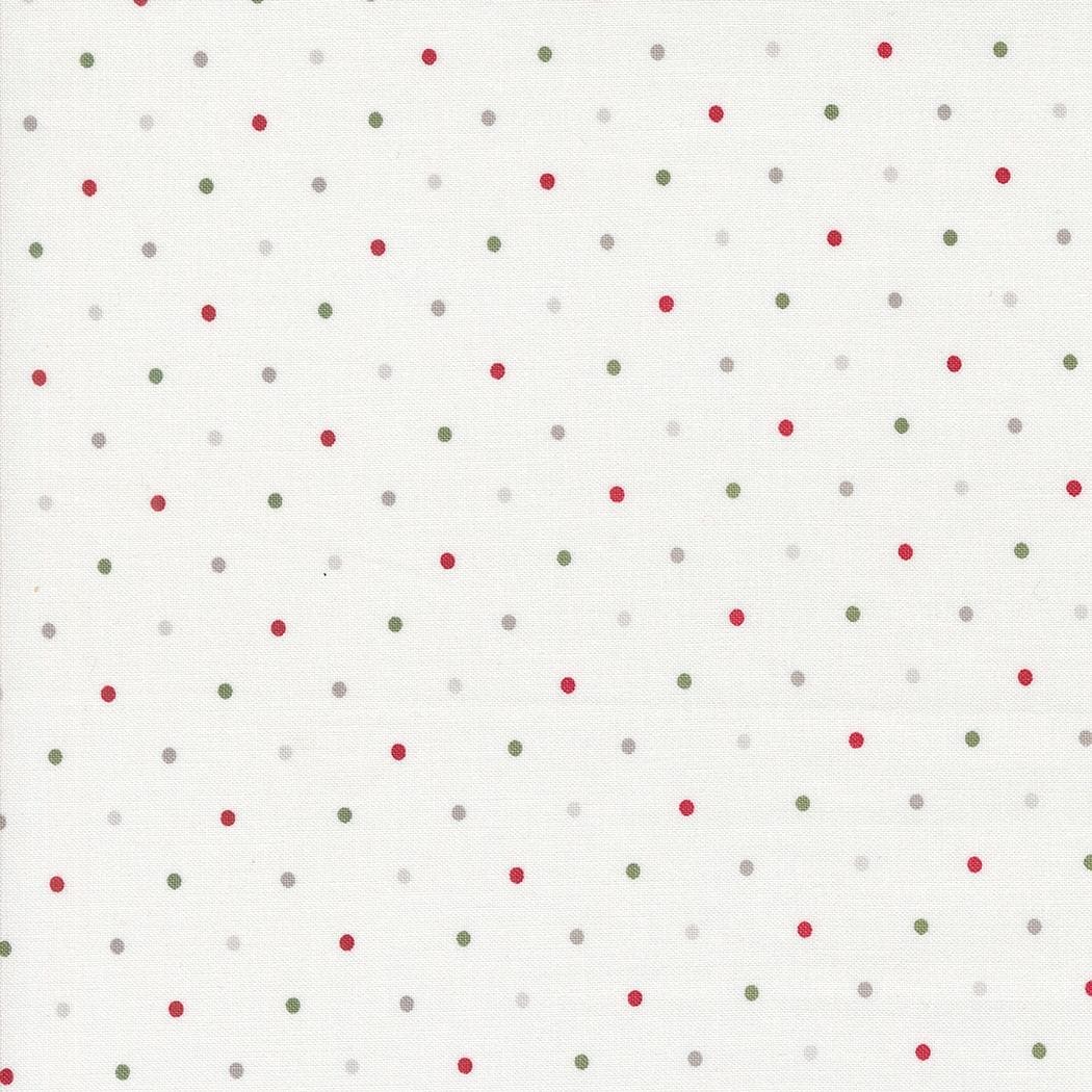 Magic Dot Christmas from Magic Dot Basics Collection by Lella Boutique for Moda Fabrics