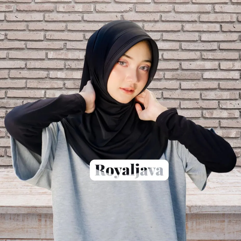 Sports Hijab | Oval Sport Bergo | Lightweight | Comfortable and Stylish for Active Women!