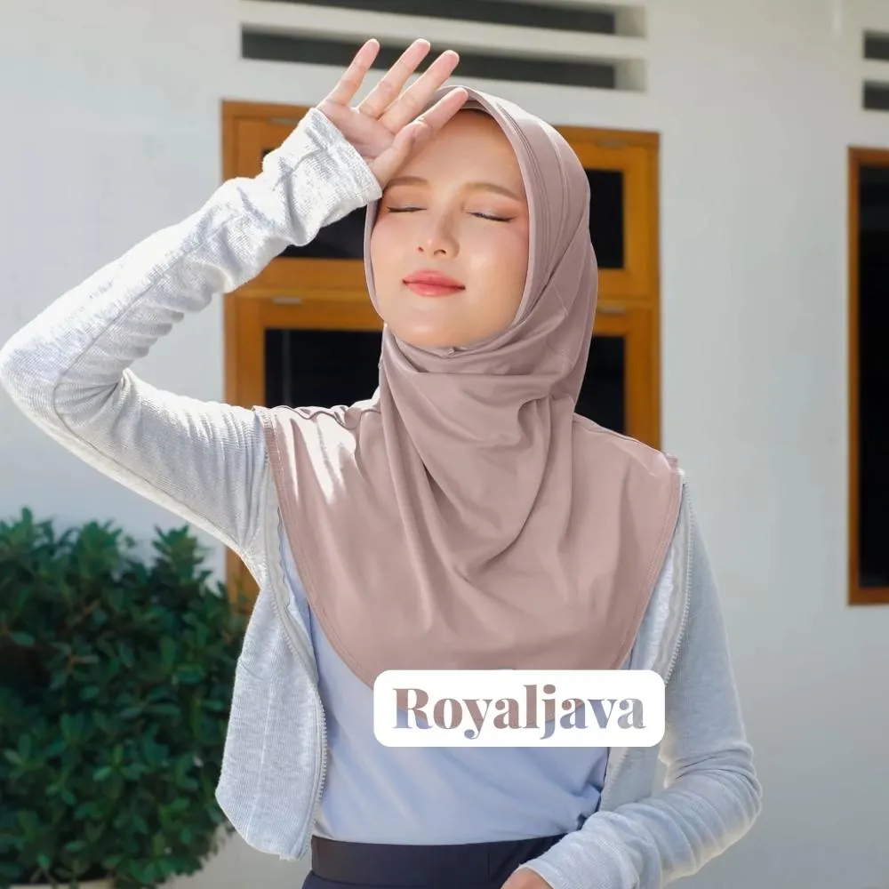 Sports Hijab | Oval Sport Bergo | Lightweight | Comfortable and Stylish for Active Women! - image 4