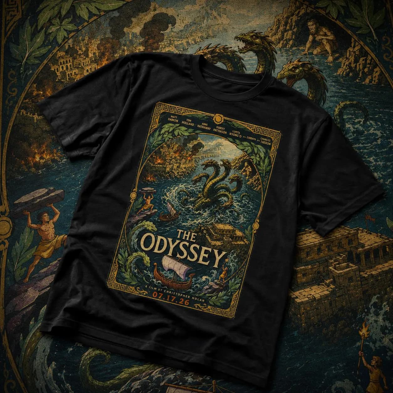 The Odyssey T-Shirt | Greek Mythology Tee #1