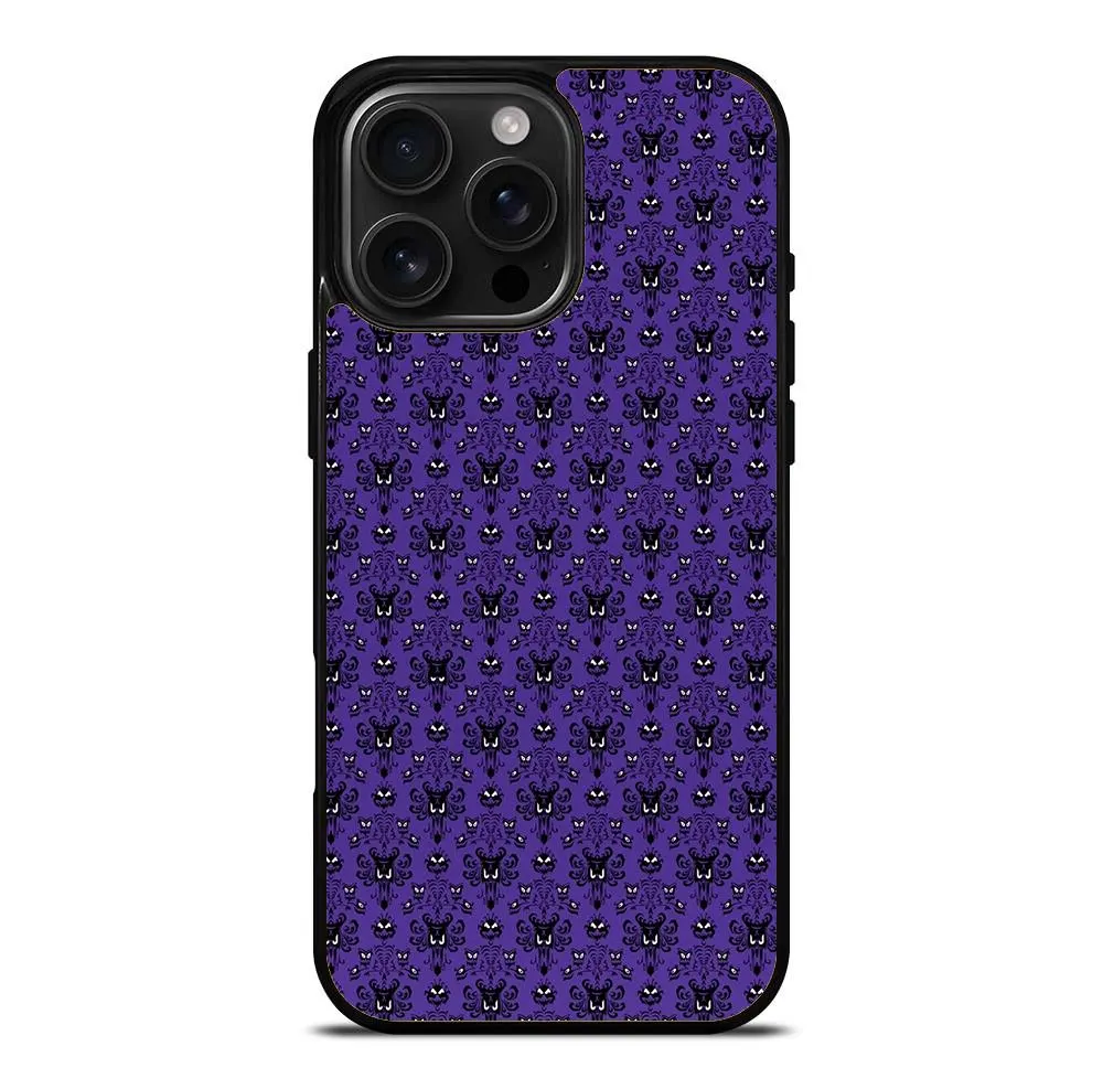 Haunted House iPhone Case | Gothic Ghost Manor Protective Cover (Silicone Rubber) - image 3