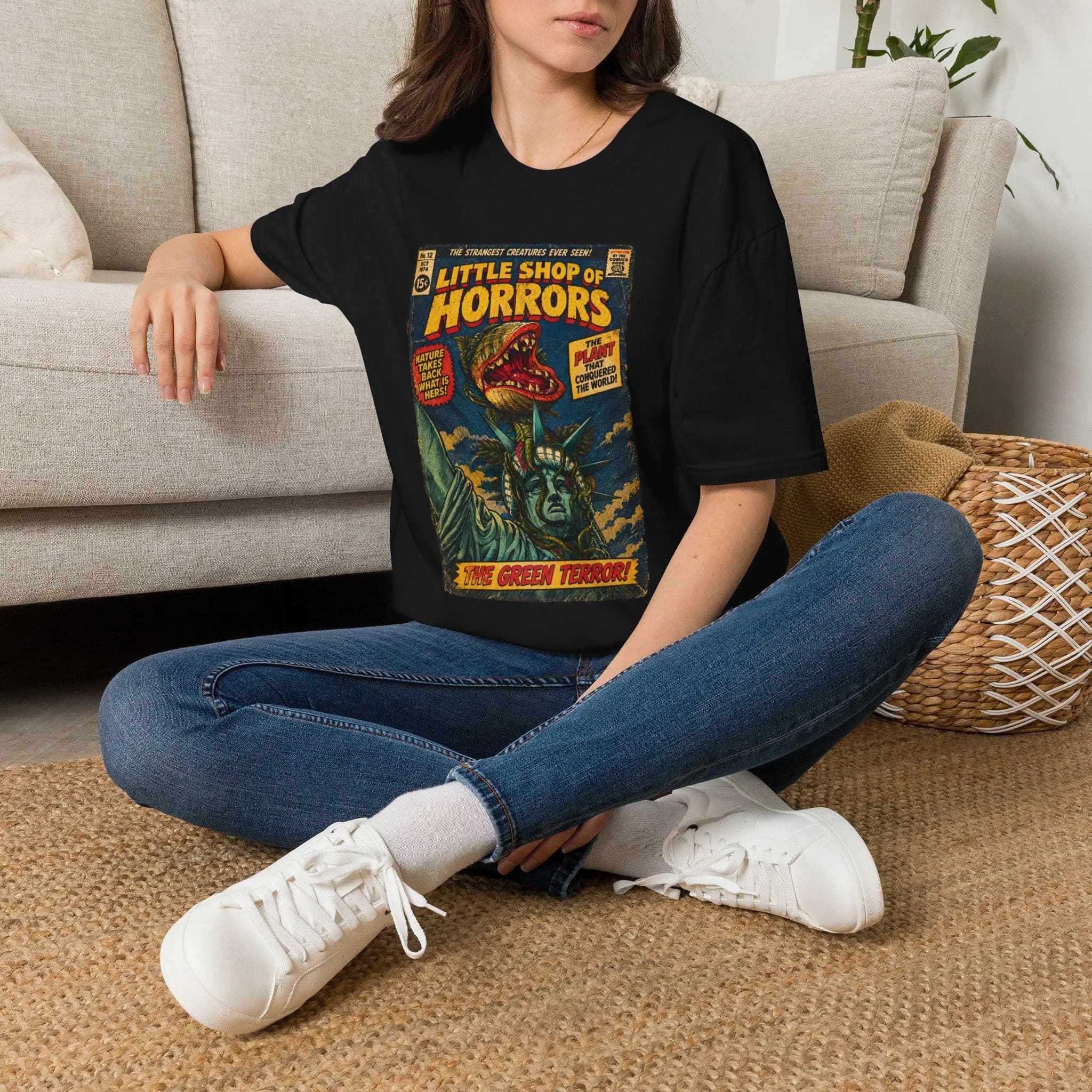 Little Shop of Horrors T-shirt Vintage Horror Movie Unisex Graphic Tee #3