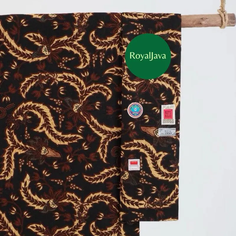 BATURAJA Batik – Long Cloth – Handmade – Ethnic Textile for Sewing, Fashion & Crafts – Affordable Batik Fabric
