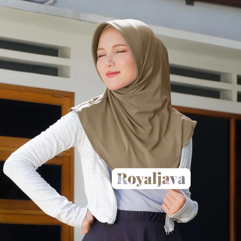 Sports Hijab | Oval Sport Bergo | Lightweight | Comfortable and Stylish for Active Women! - image 3