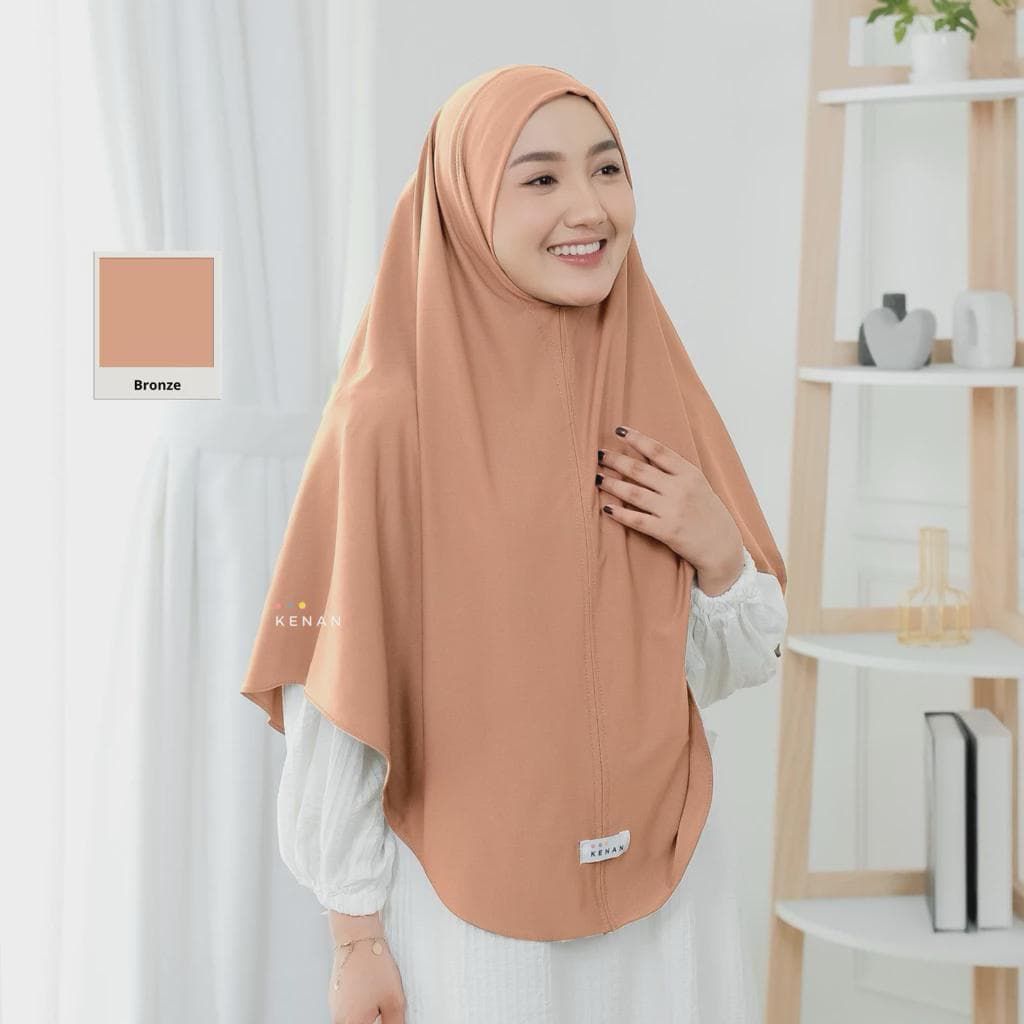 Fayola Instant Hijab – Daily Bergo Nonpad XL - Hijab Trend 2025 - Muslim Headscarf-Ramadan Gift - image 3