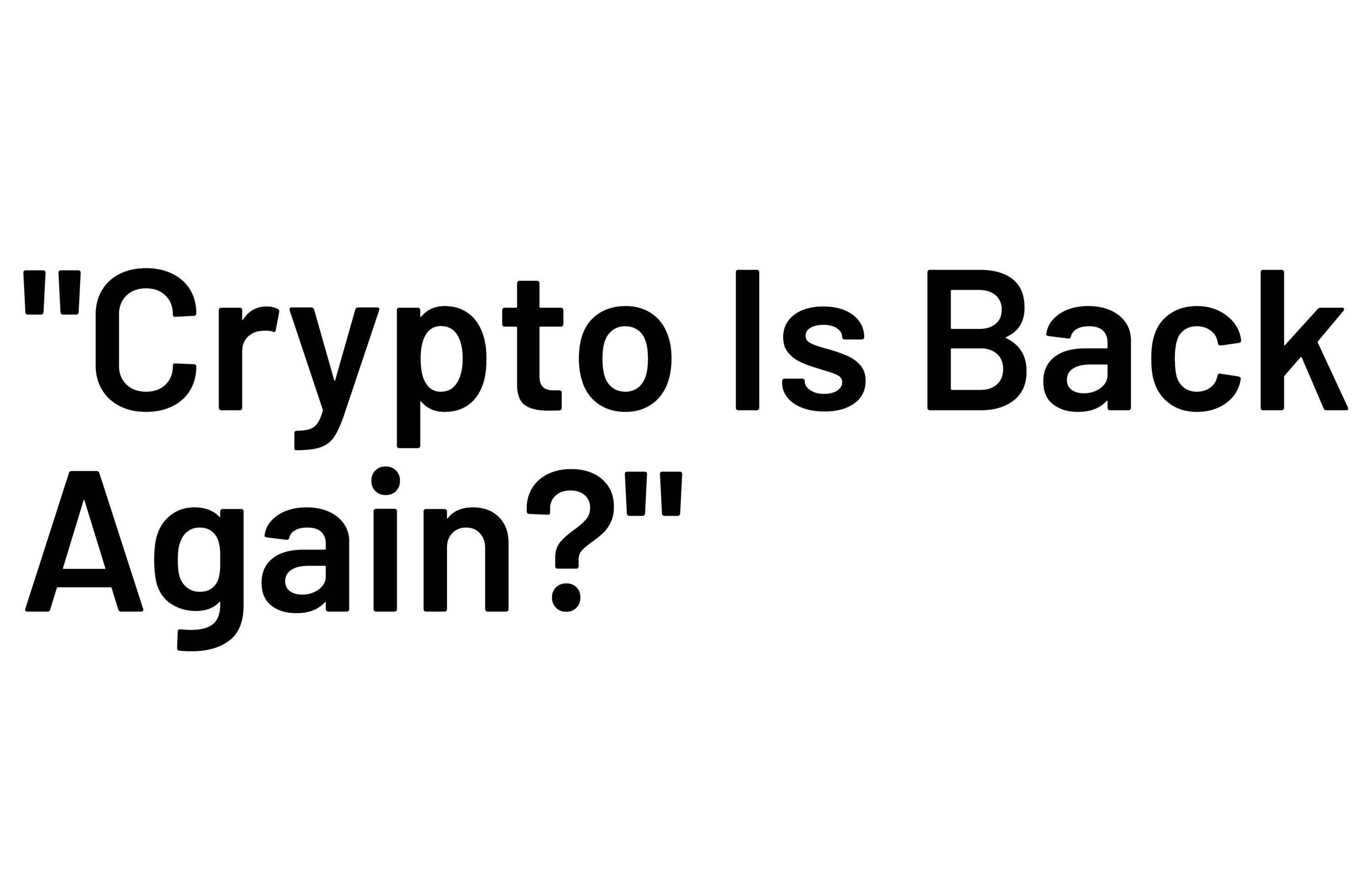 Crypto is Back Again SVG, PNG - image 3