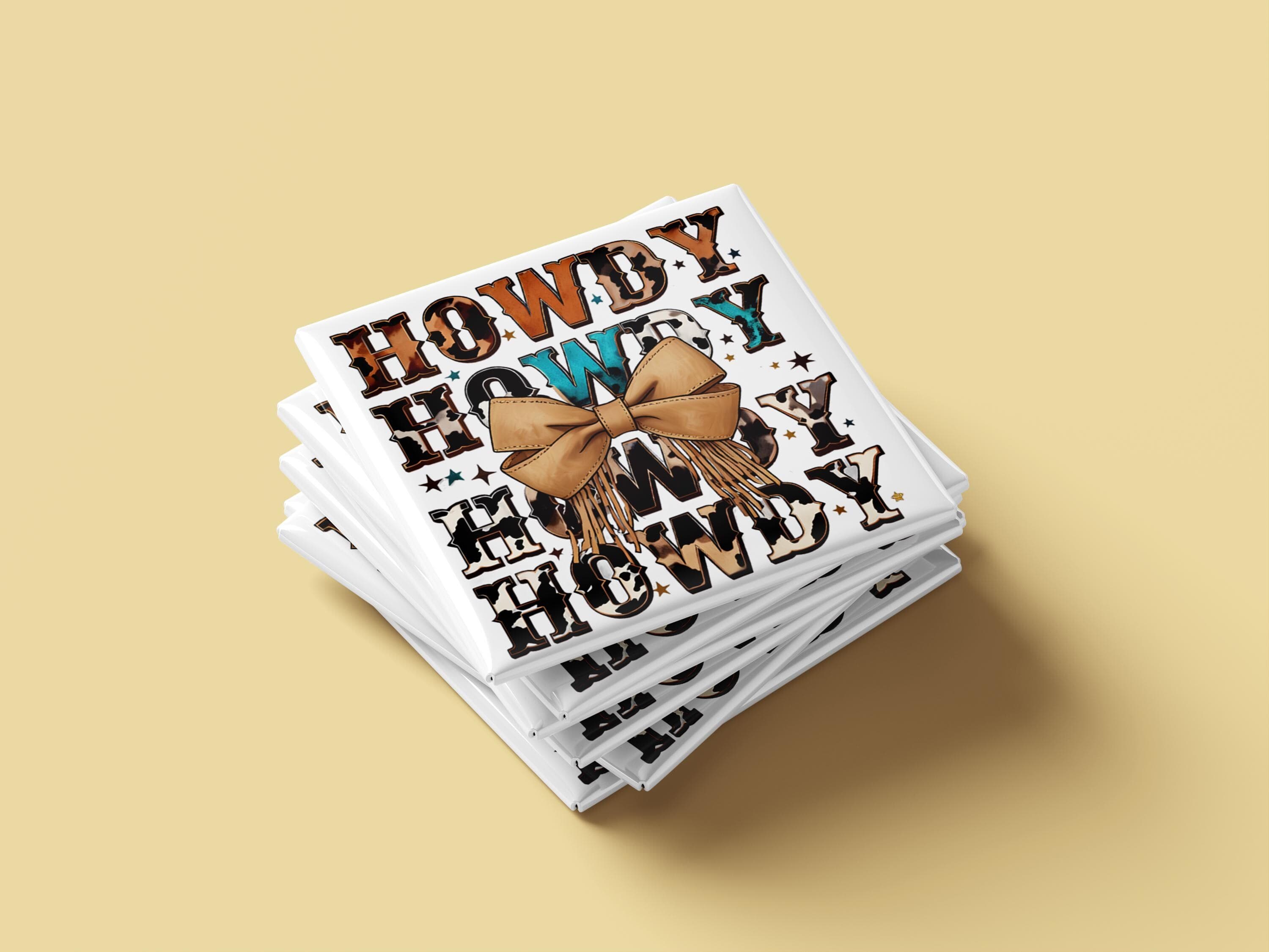 Western Cowgirl Fridge Magnet Set: Rodeo, Howdy, Small Town (Set of 4) - image 4