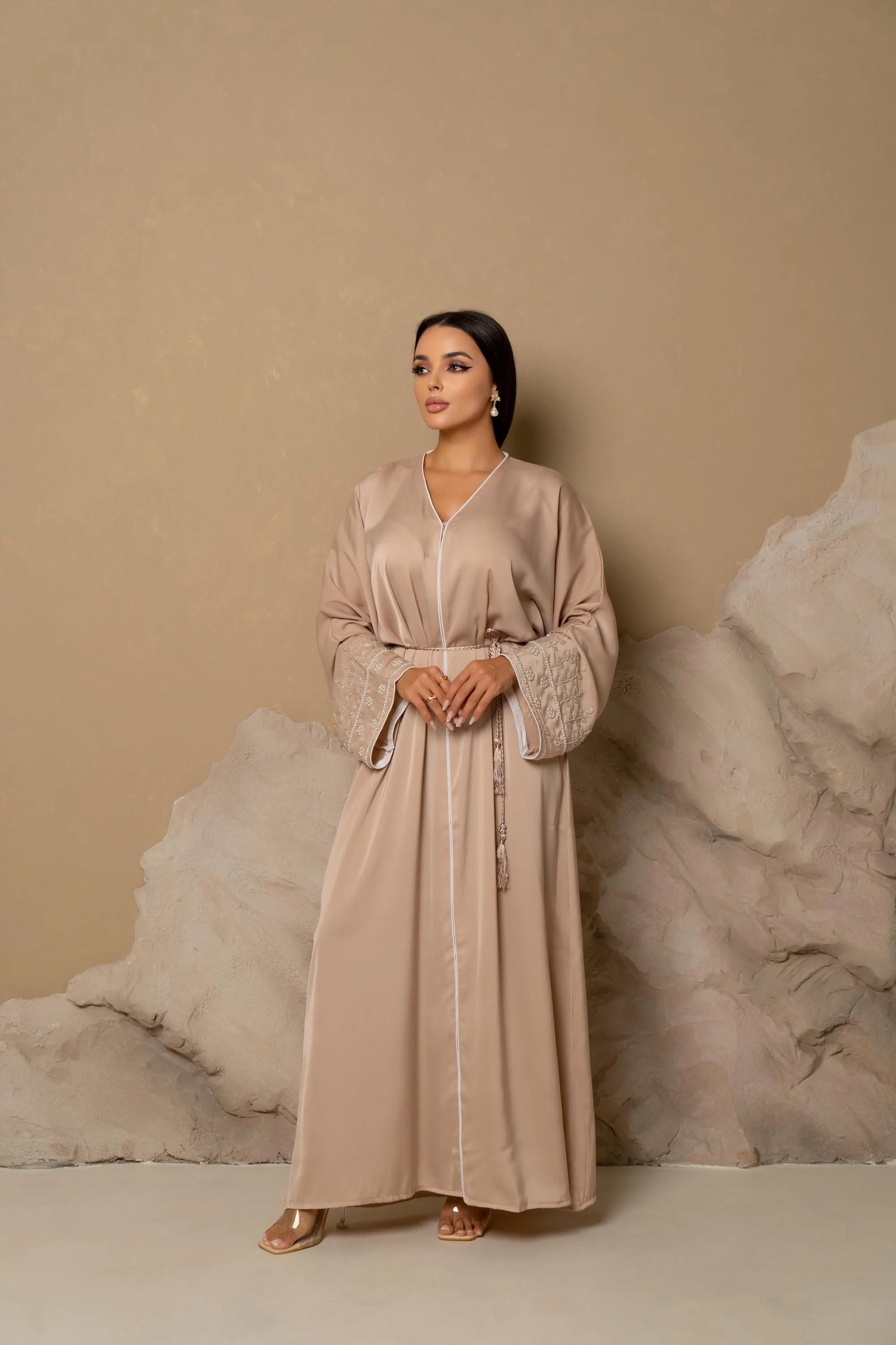 abayas for women abaya set eid abaya closed abaya embellished abaya pearl abaya sleeves embellished abaya