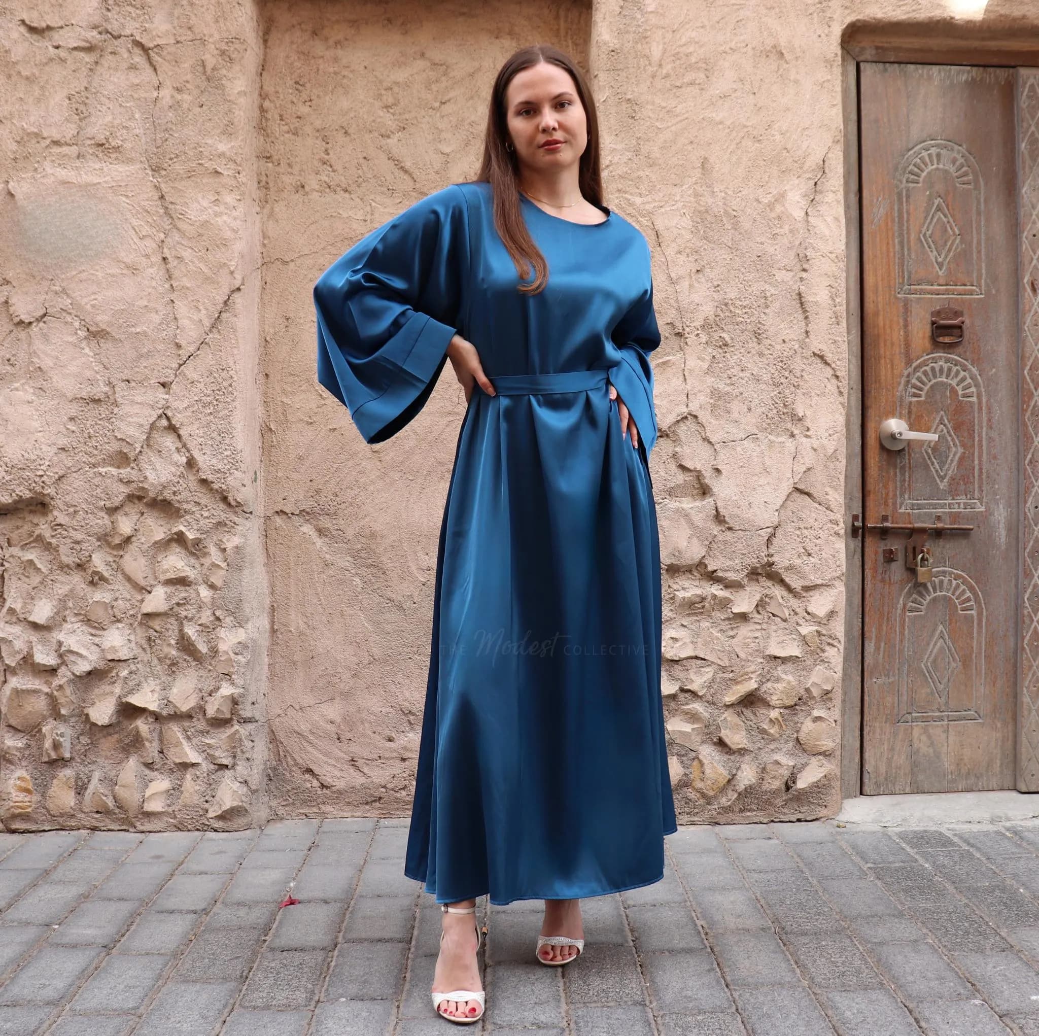 maxi dress long sleeve satin maxi dress maxi dress abaya modest dress modest dress women abaya dress women satin maxi dress