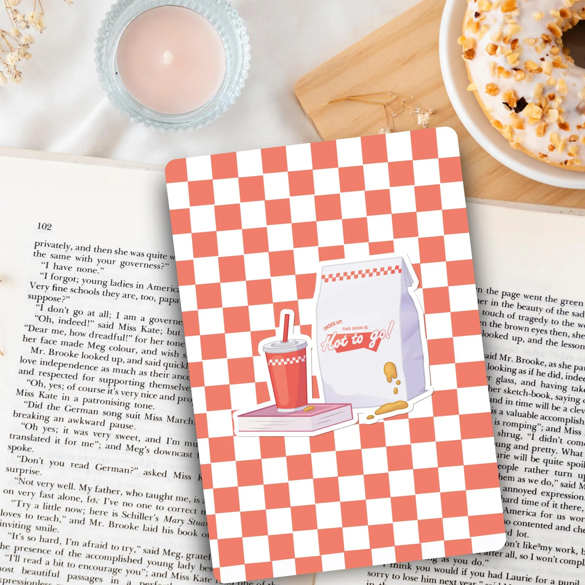This book is hot to go Kindle Insert for Clear Case | Digital Download | Kobo Libra Colour Case | Kindle Paperwhite Colorsoft
