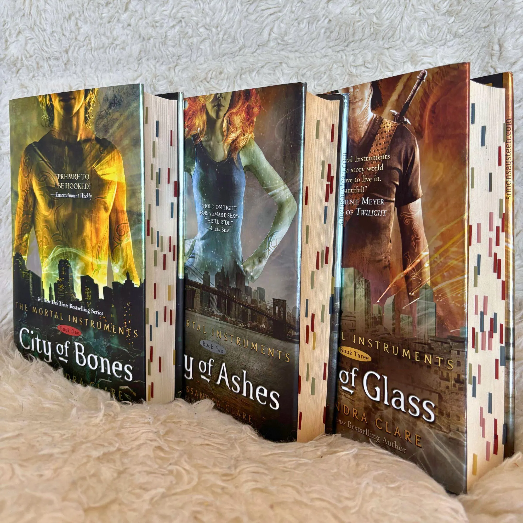THE MORTAL INSTRUMENTS Series Annotated Books | Cassandra Clare | Booktok Merch | Clary Fray | Jace Herondale | Magnus Bane