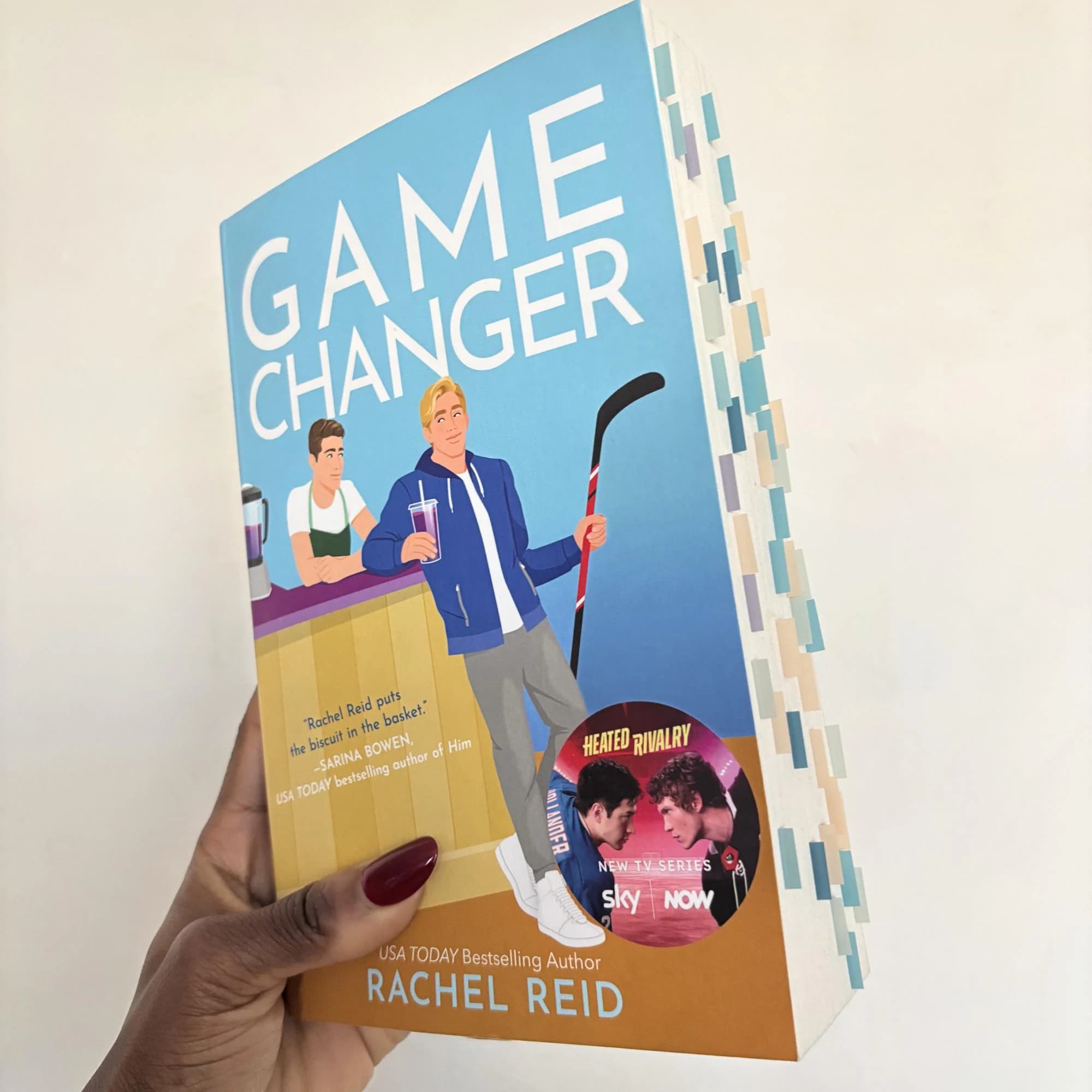 Game Changers Series Annotated Book by Rachel Reid | Scott Hunter | Kip | Booktok Merch | Hockey Romance | Sports Romance