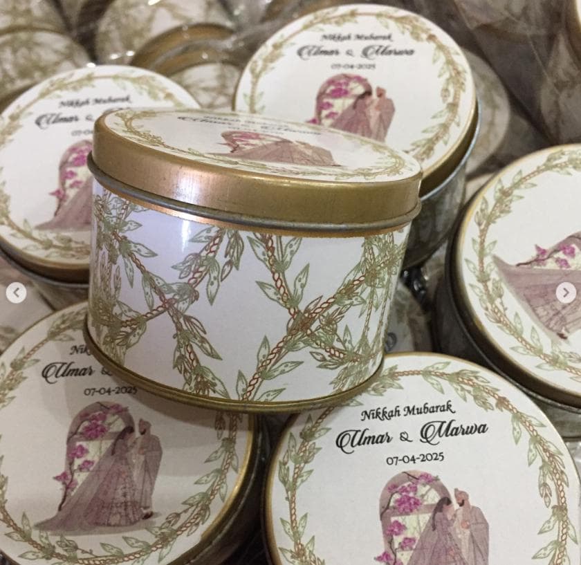 Floral design Wedding Favors - image 3