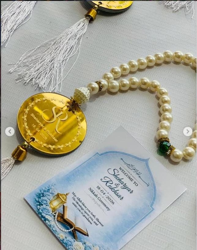 Pearl Wedding Favors / Return Guest Gift/ Nikah Favors