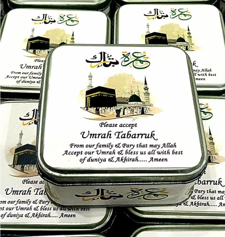 Umrah Special Tabbaruk Gif Boxes/Tin Boxes - image 3