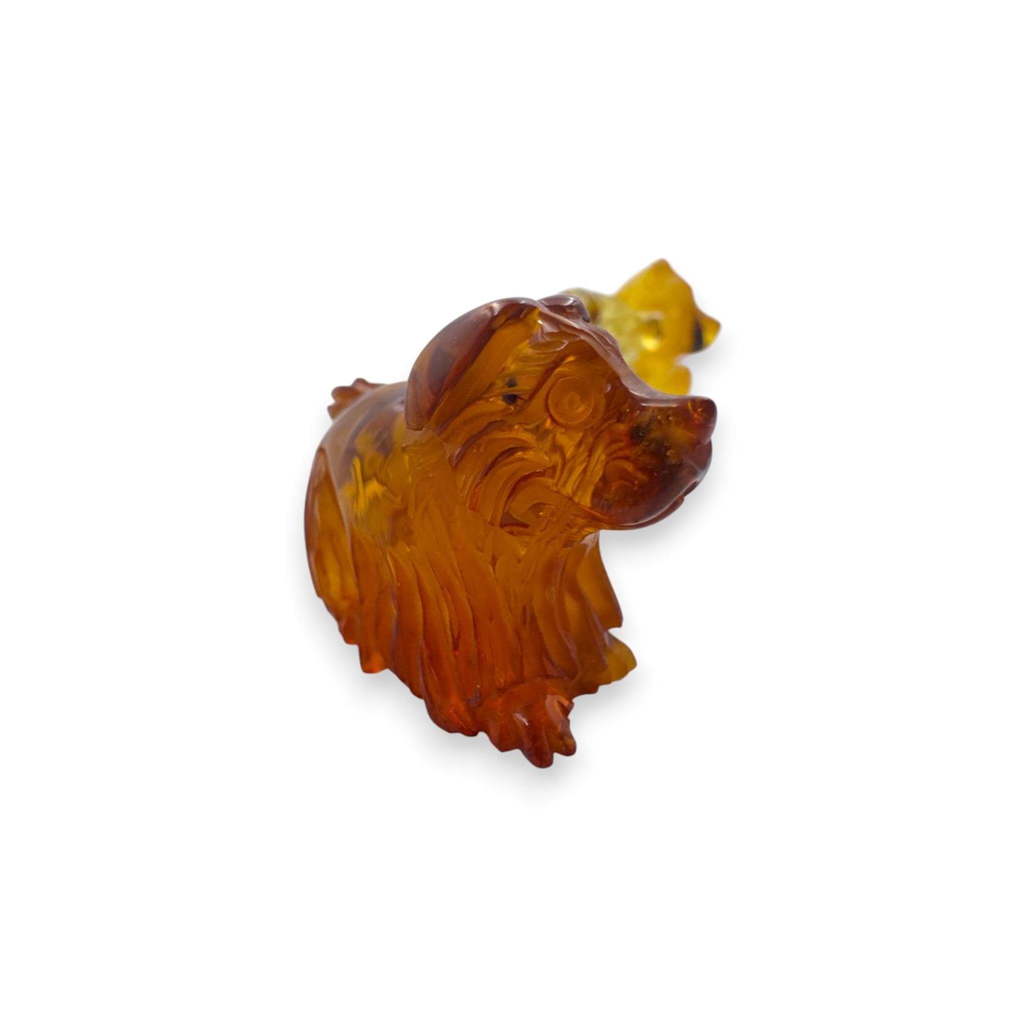 Carved figurine made of natural lemon amber Tiger,Tiger Art,Home Deco,Amber Souvenir Gift,Handmade Amber Tiger Statuette,Amber Sculpture