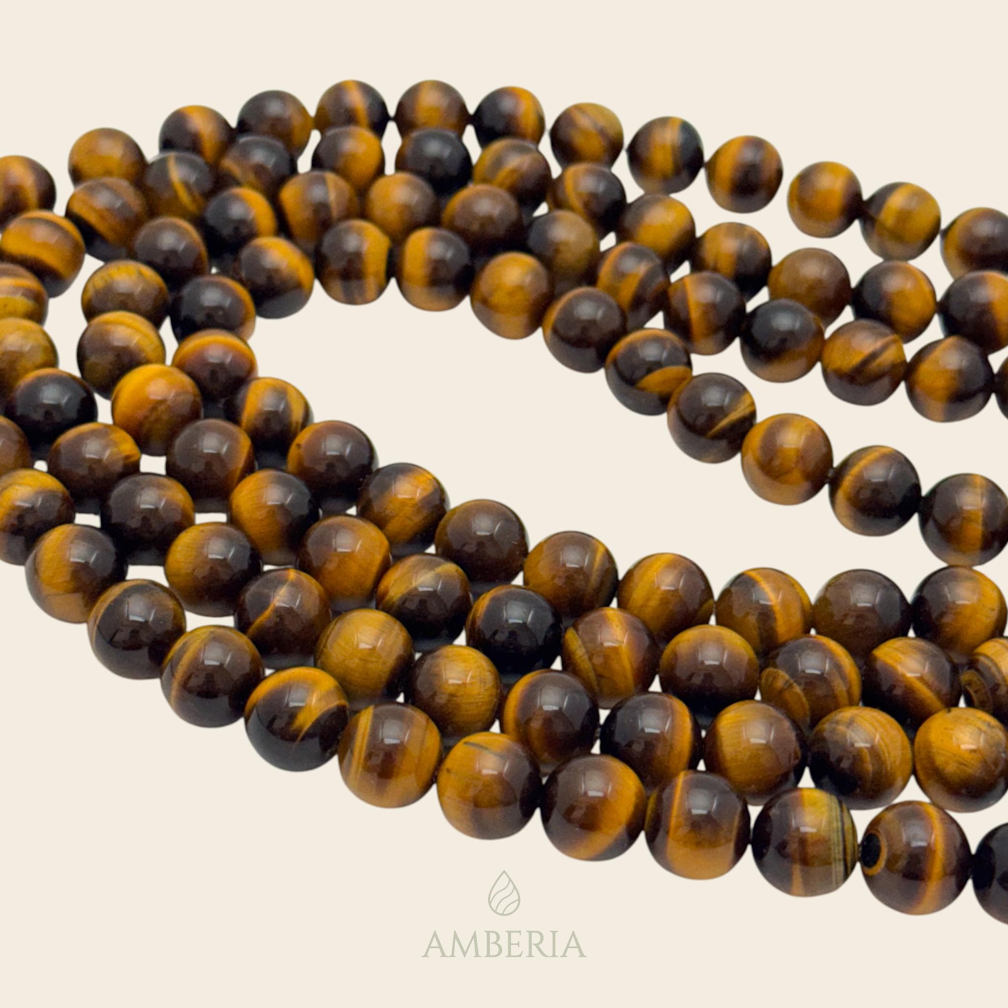 Multicolor Tiger's Eye Loose Gemstone Beads 10mm for Jewelry Making AAA Quality Guaranteed