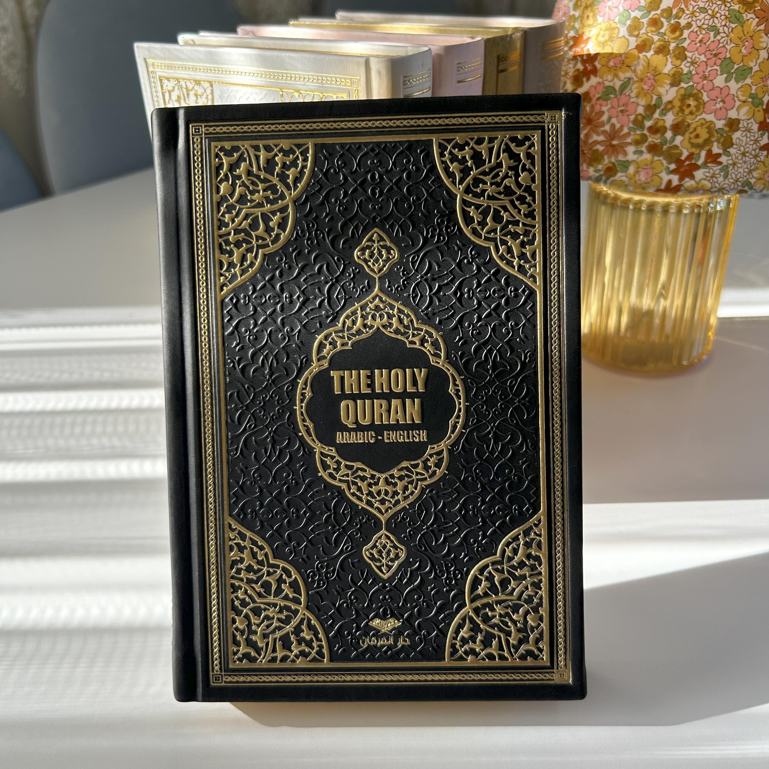 English Translation Quran: Islamic Gift, Holy Quran with Audio QR Code. Thermo Leather Hardcover - image 4