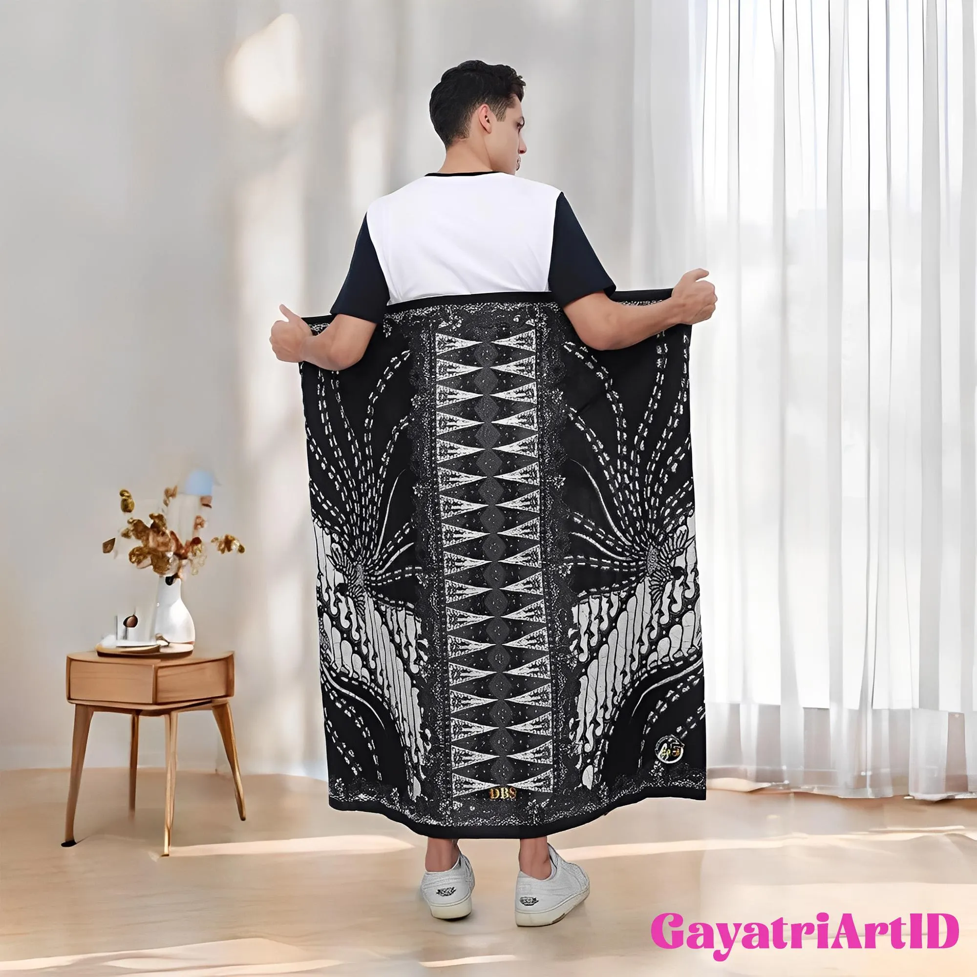 Elegant Batik Sarong for Muslim Men Cotton