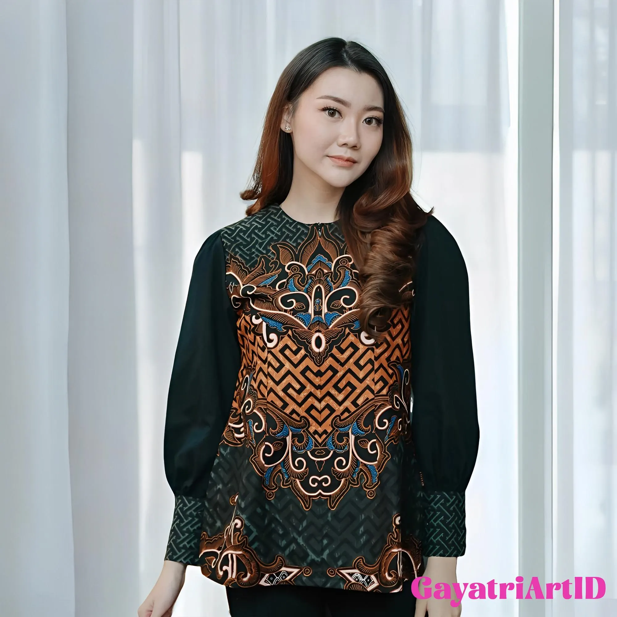 Kylie Kay Batik Blouse – Stylish Style for Any Occasion, Batik Women
