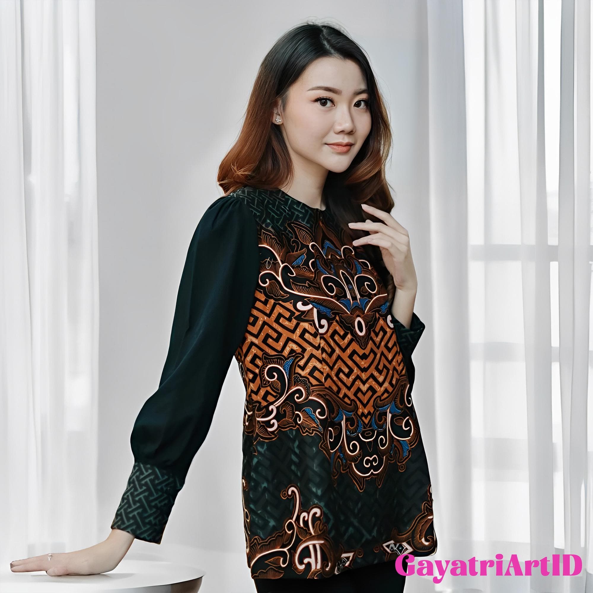 Kylie Kay Batik Blouse – Stylish Style for Any Occasion, Batik Women, Women Blouse, Batik Blouse, Designer Blouse, Blouse For Women