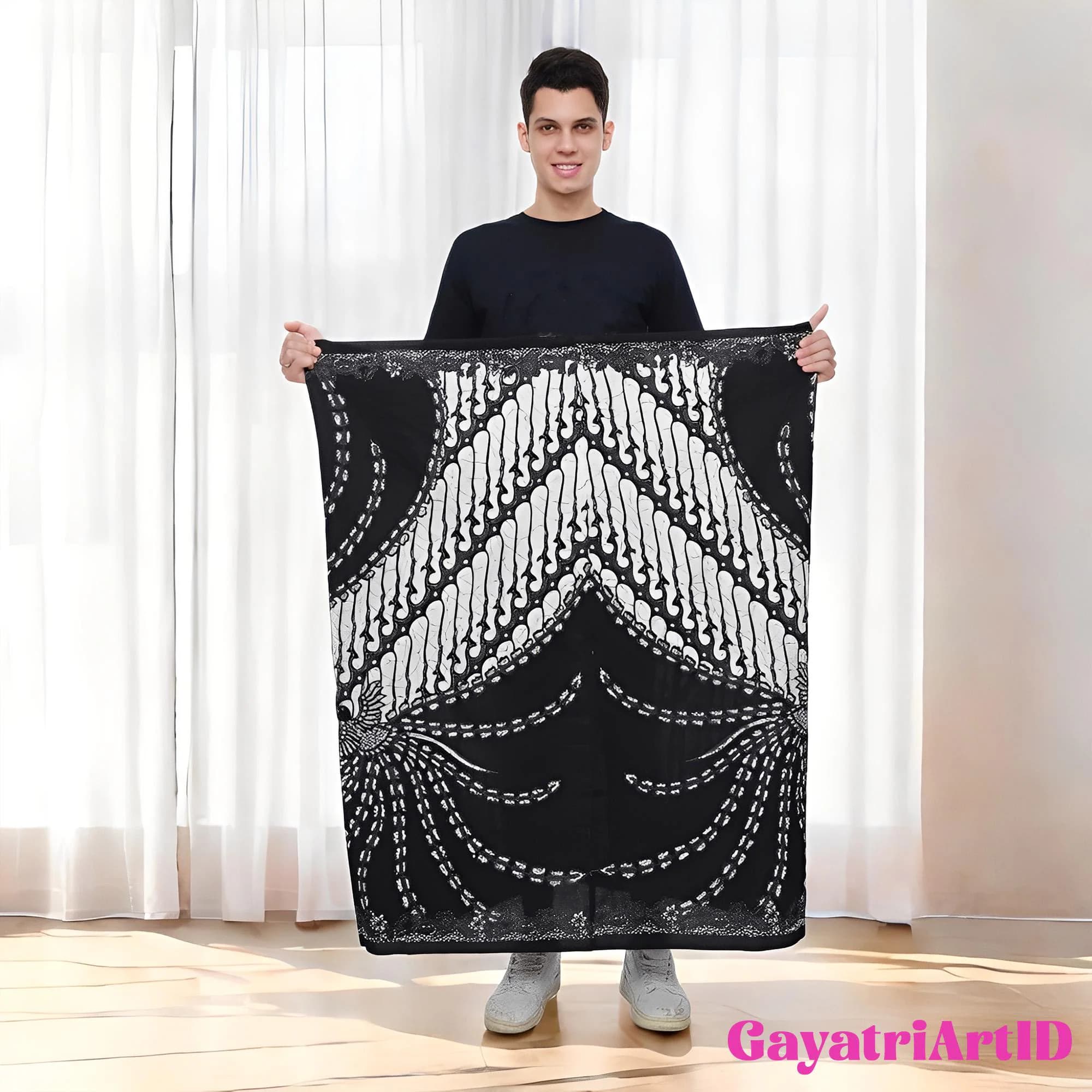 Elegant Batik Sarong for Muslim Men Cotton