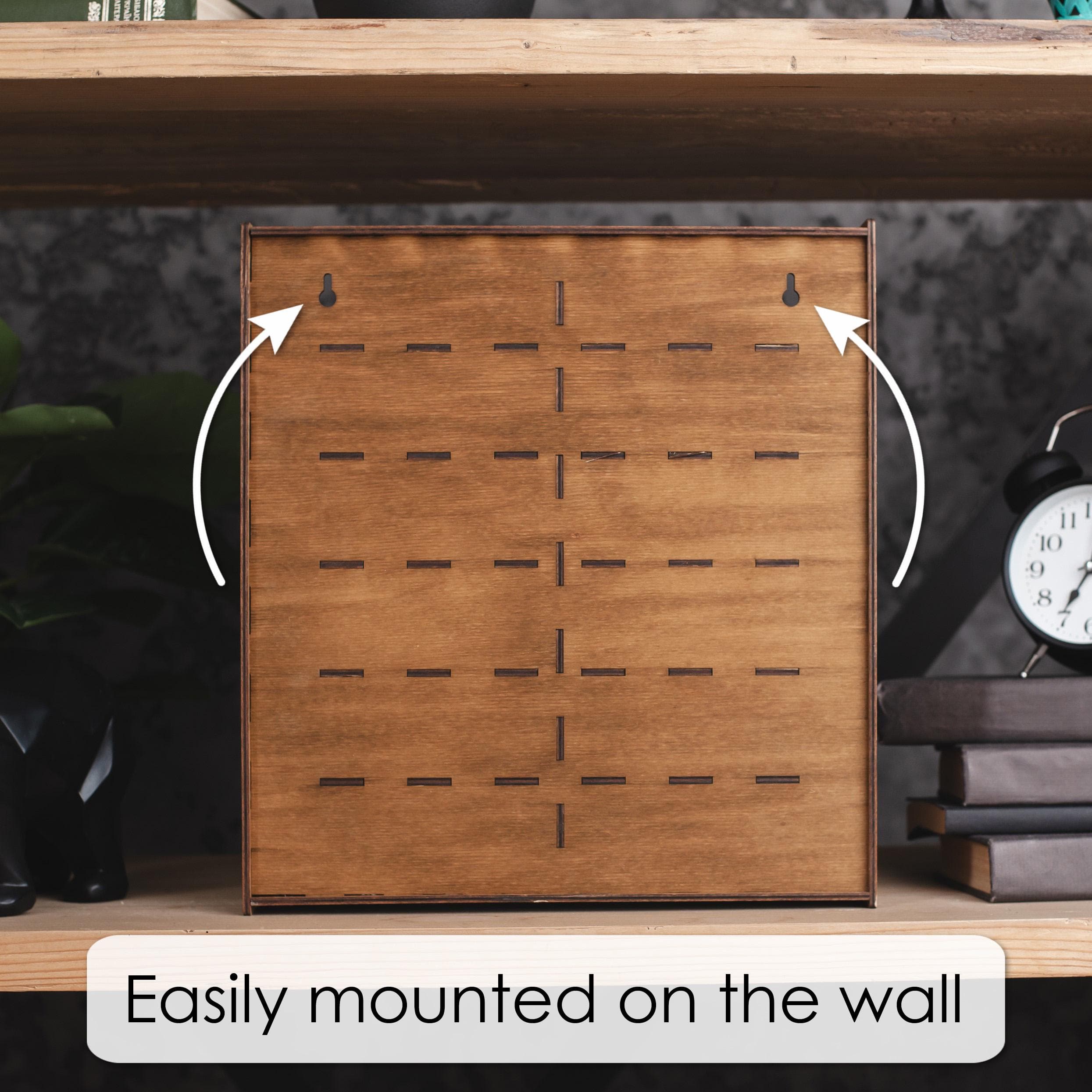 Sunglass holder for wall, Wood sunglass holder wall, Sunglass organizer, Eyeglass stand, Sunglasses display stand, Sunglasses rack for wall - image 5