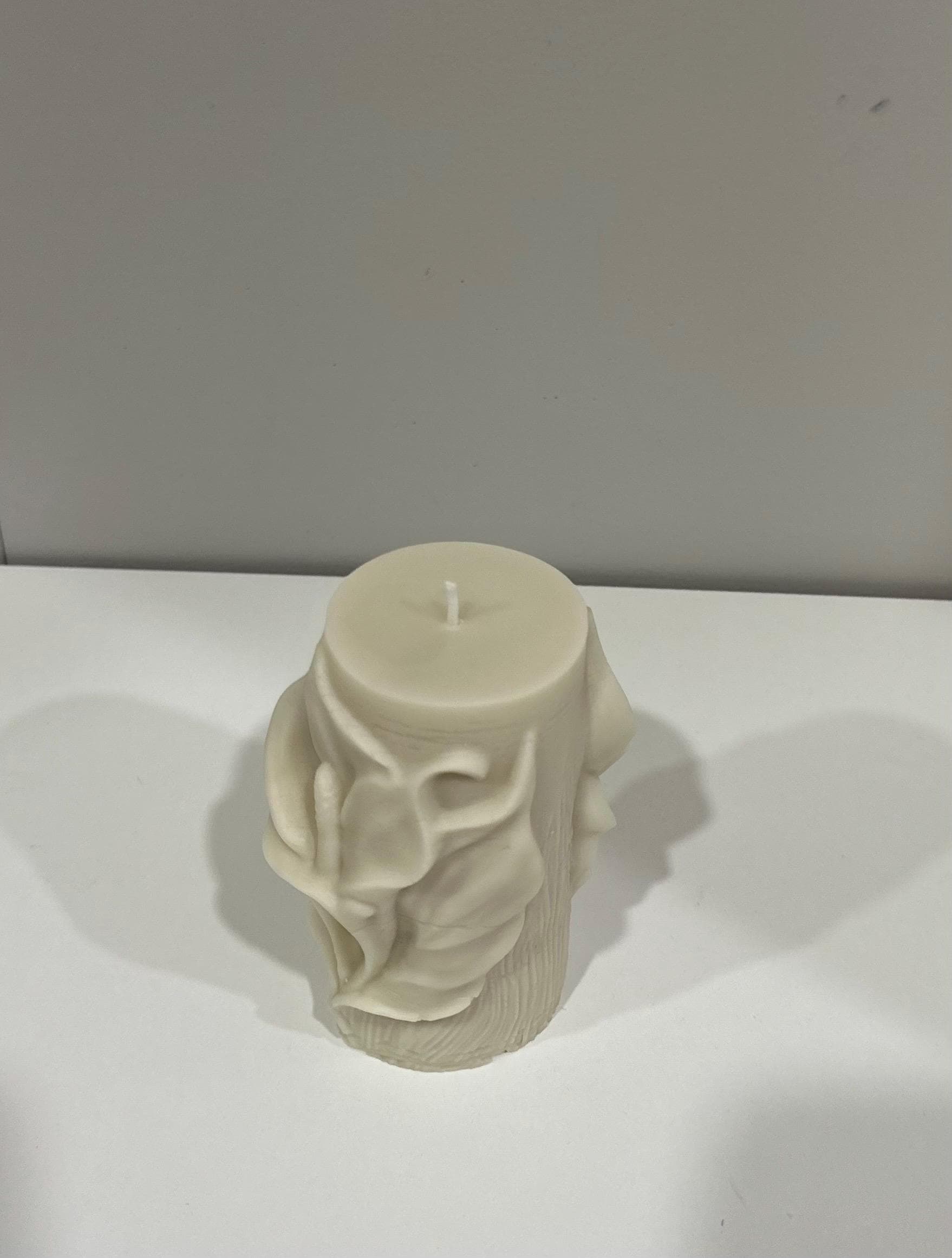 Flower Pillar Candle | Handmade Soy Wax | Floral Decor | Modern Aesthetic Home Gift - image 4