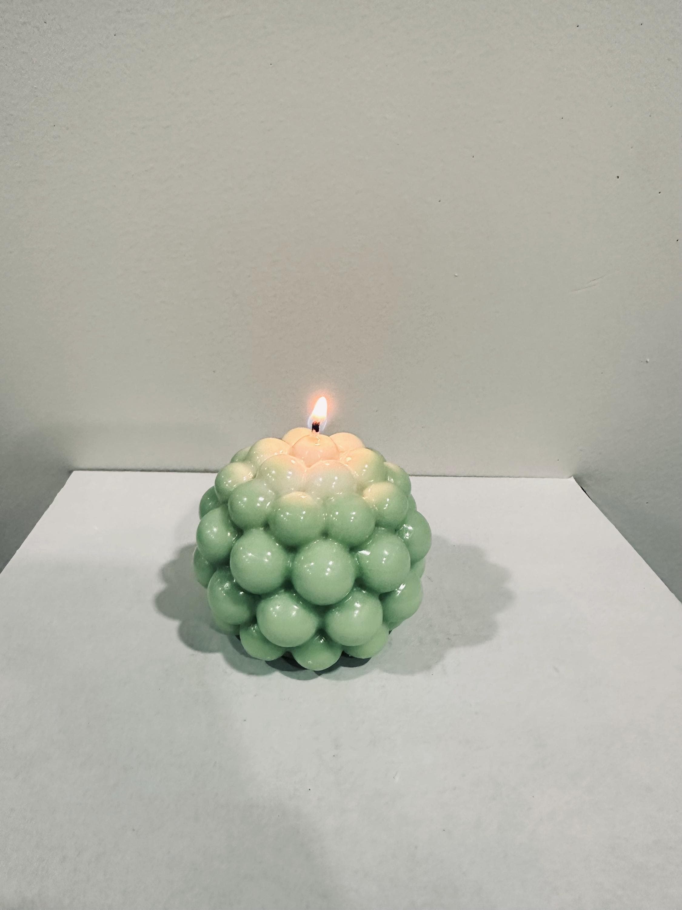 Bubble Candle/Handmade Soy Wax Decorative Cube Candle – Modern Home Decor - image 4