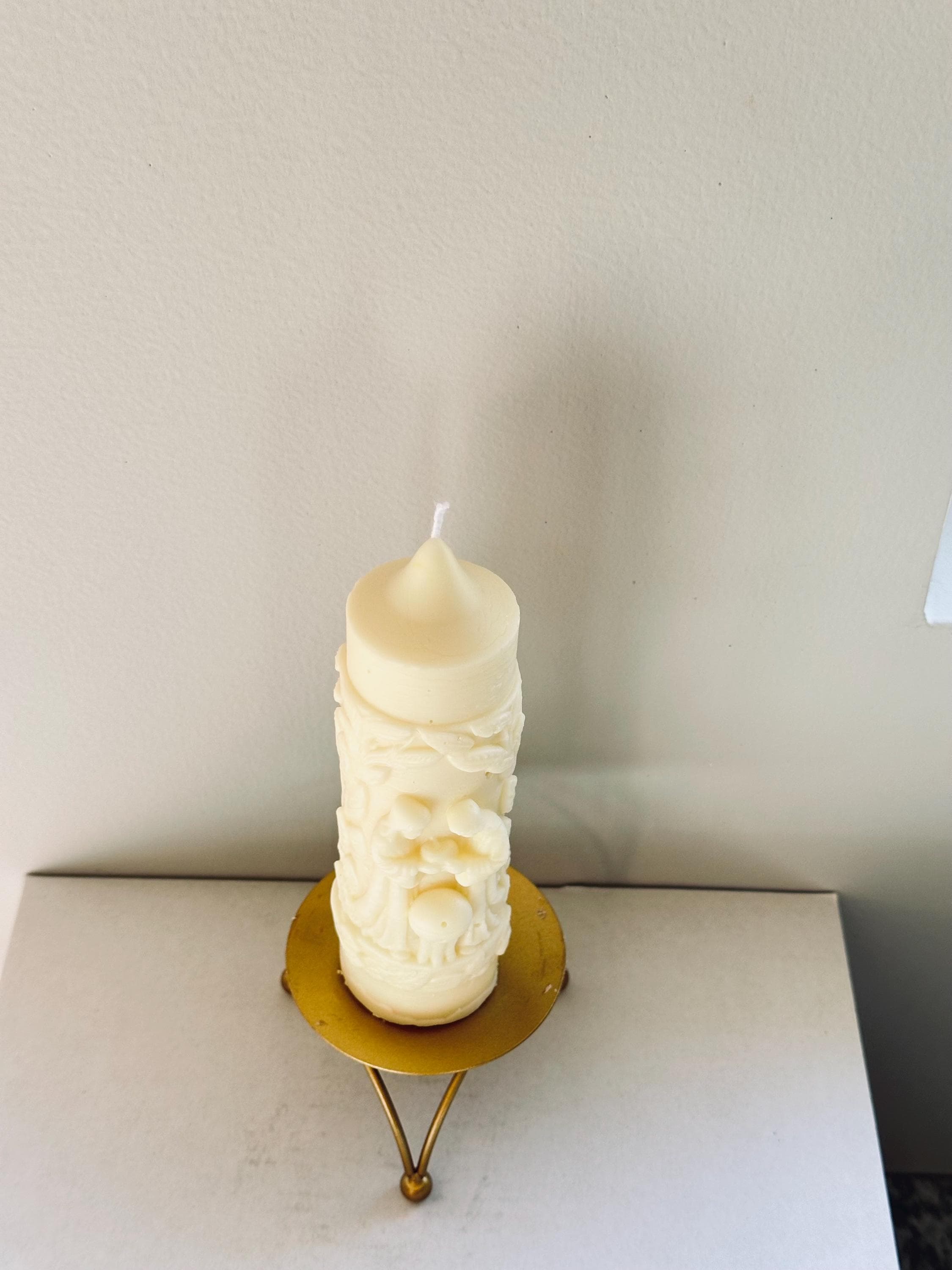 Jesus Prayer Candle – Christian Gift, Religious Decor, Jesus Candle, Baptism Gift, Soy Wax Pillar - image 5