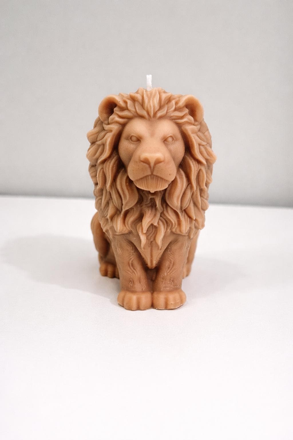 Lion Figure Candle | Scented Soy Candle | Animal Decor | Unique Home Accent | Gift