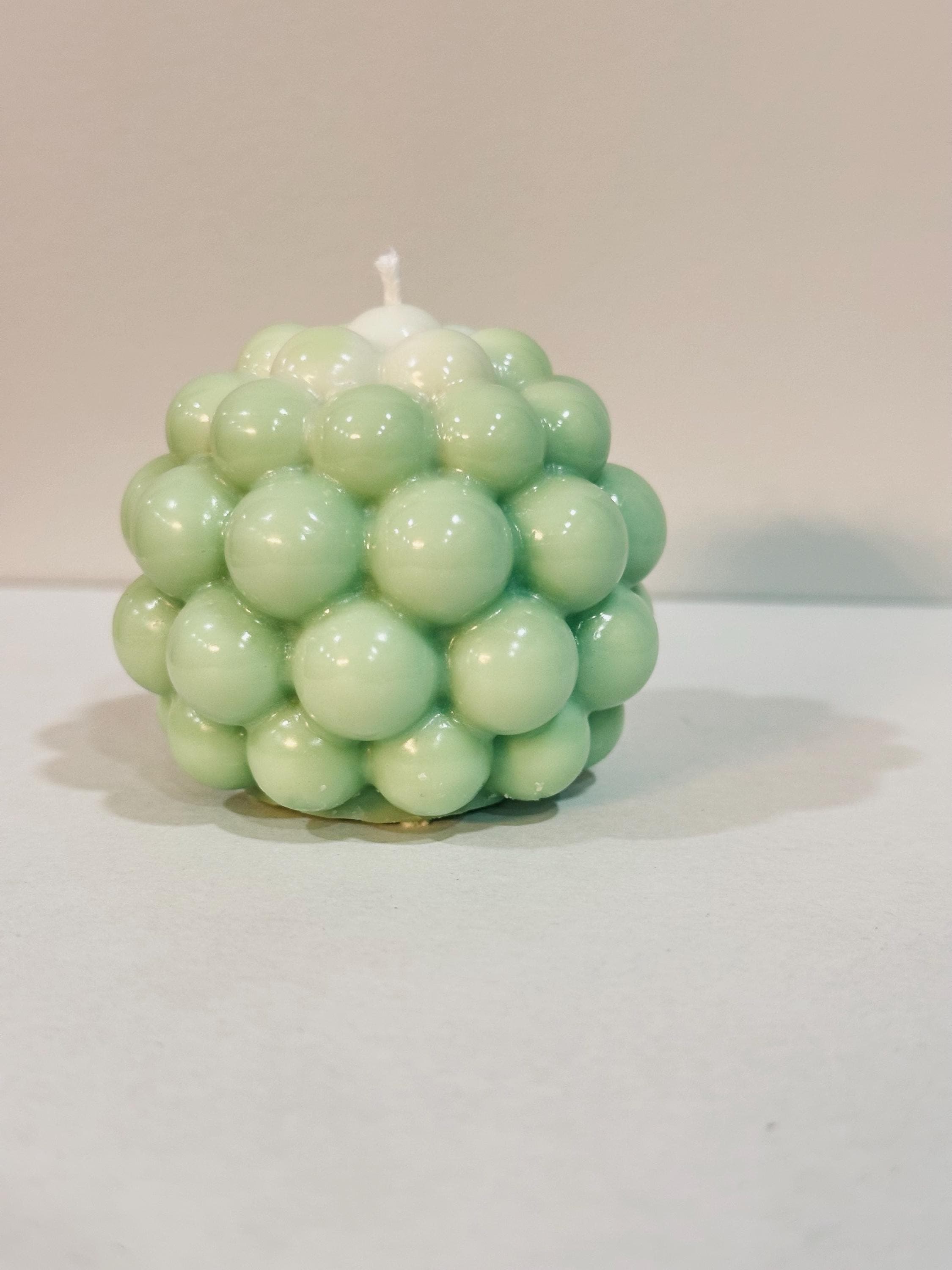 Bubble Candle/Handmade Soy Wax Decorative Cube Candle – Modern Home Decor - image 5