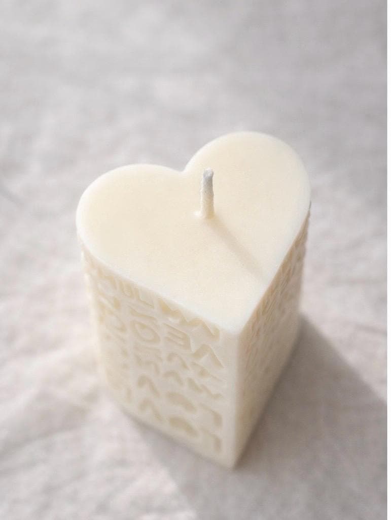 Heart Soy  Shaped  Candle | Love Candle | Minimalist Home Decor | Gift for Her - image 3