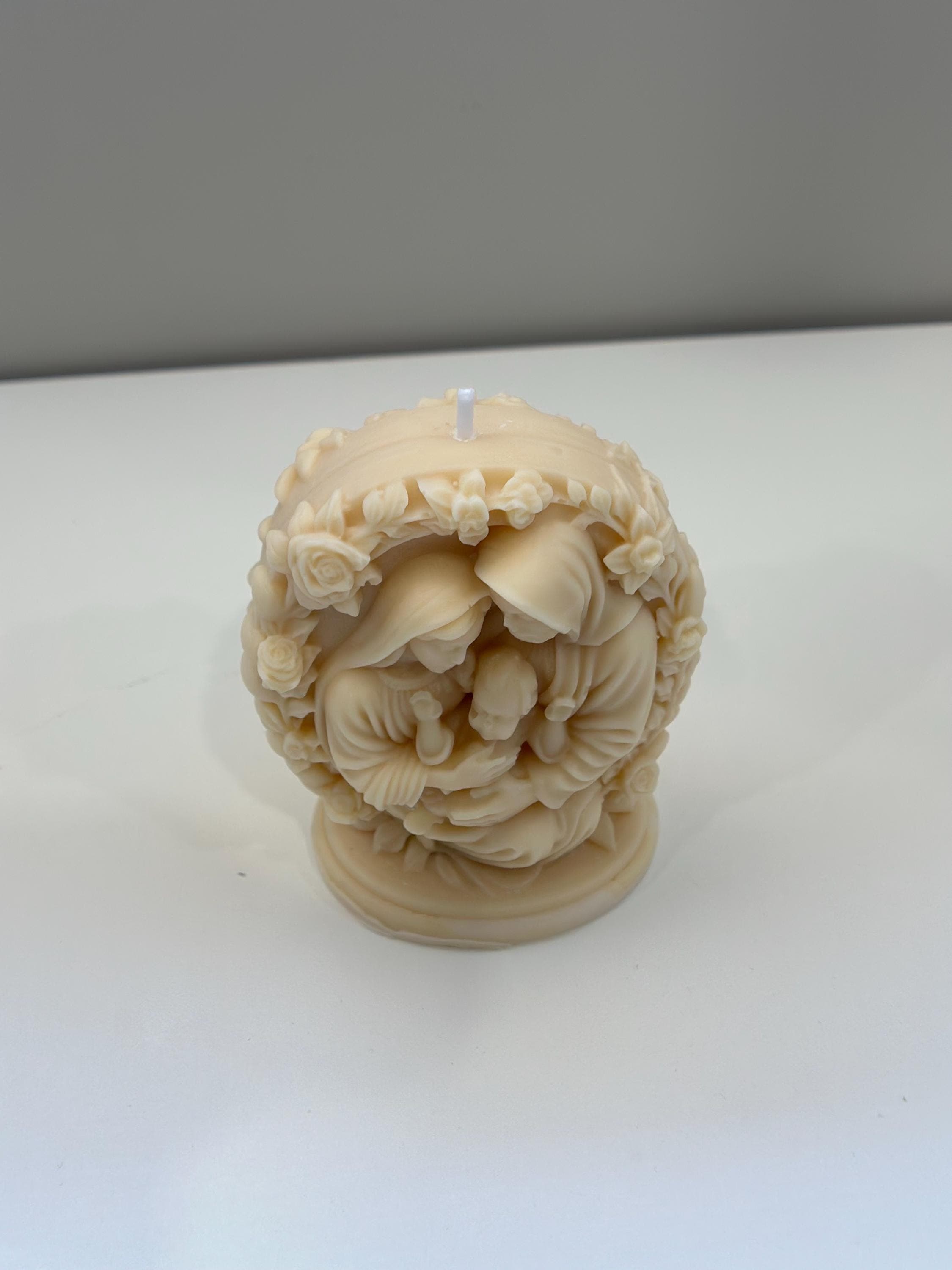 Christian Holy Family Candle | Handmade Soy Wax | Catholic Gift | Church Decor | Prayer Candle - image 4